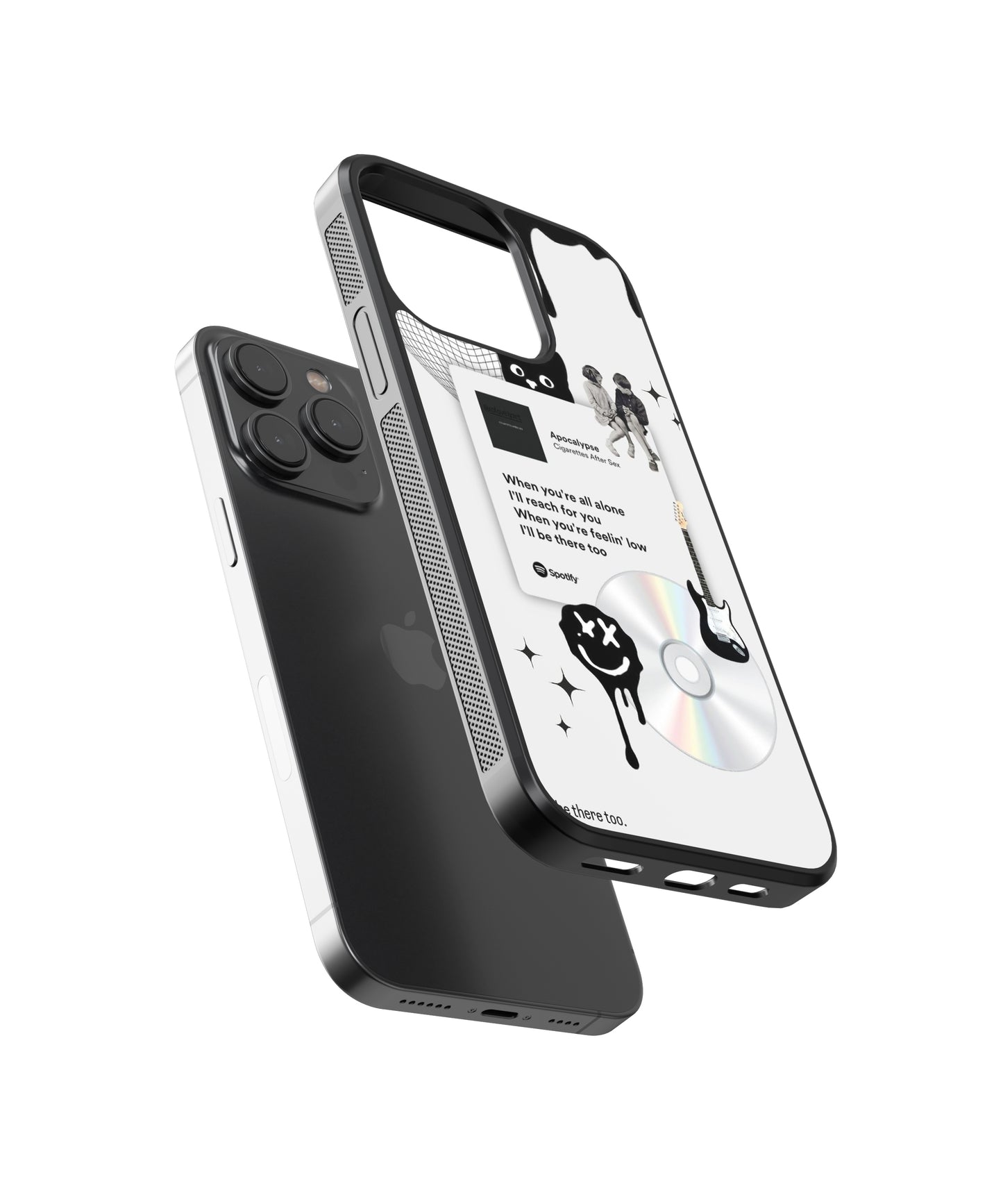 Cigarettes After Sex Apocalypse Spotify Glass Phone Case - Aesthetic Phone Cases - Culltique