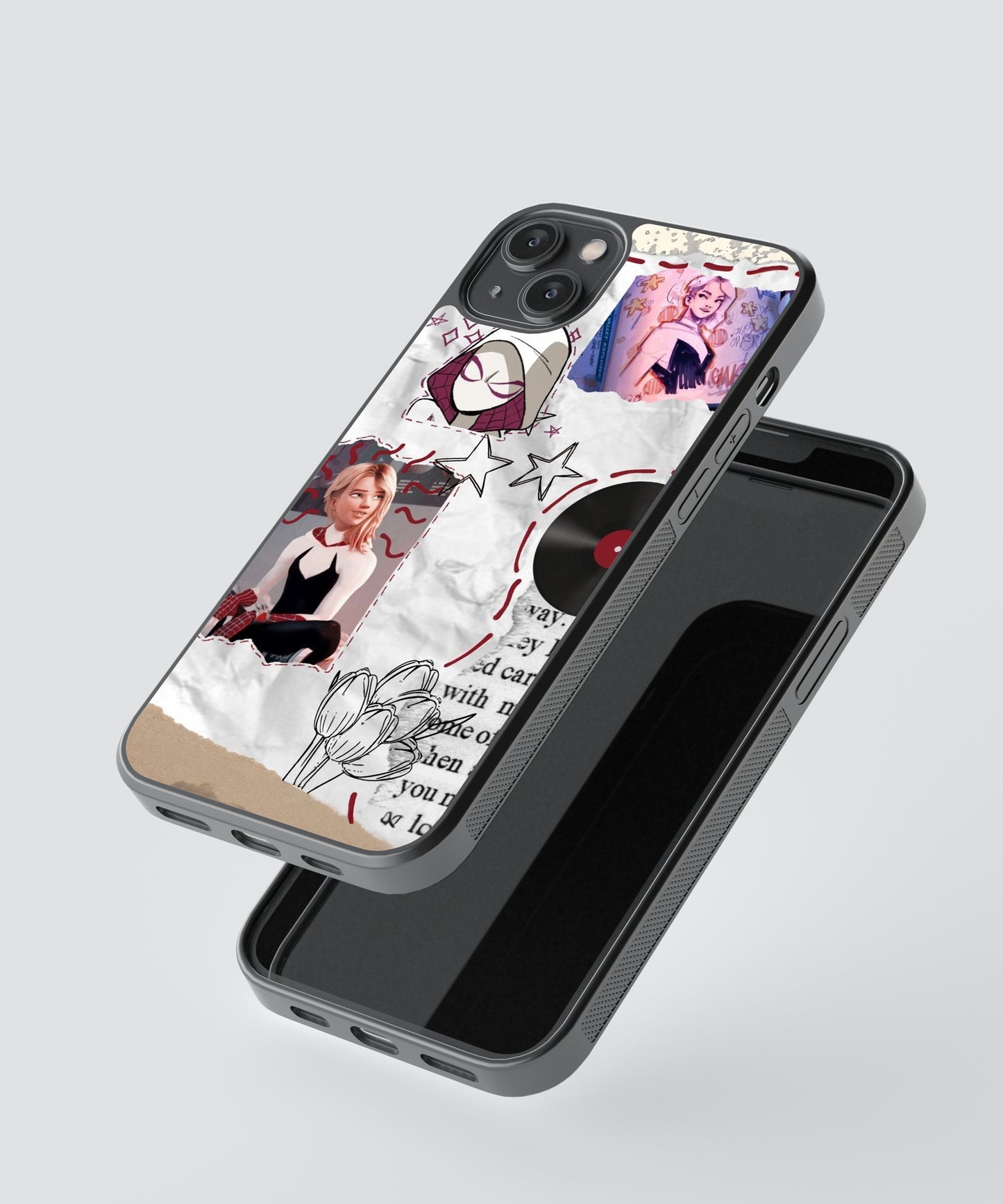 Spider-Gwen Pop Culture Glass Phone Case Cover