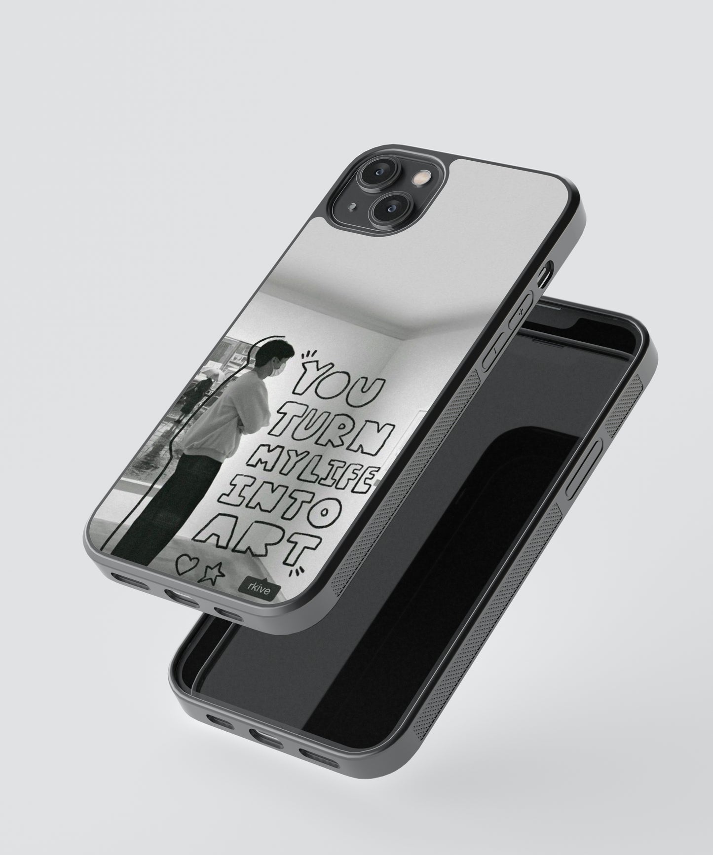 BTS Namjooning K-Pop Glass Phone Case Cover