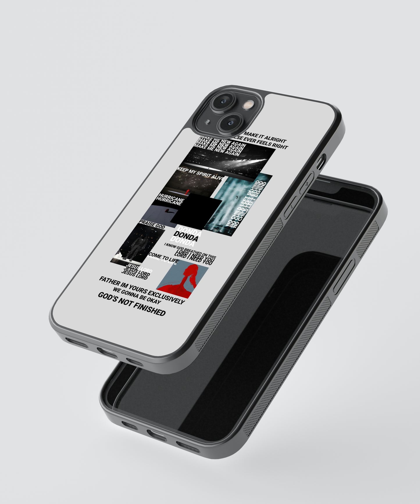 Kanye West Donda Spotify Glass Phone Case Cover