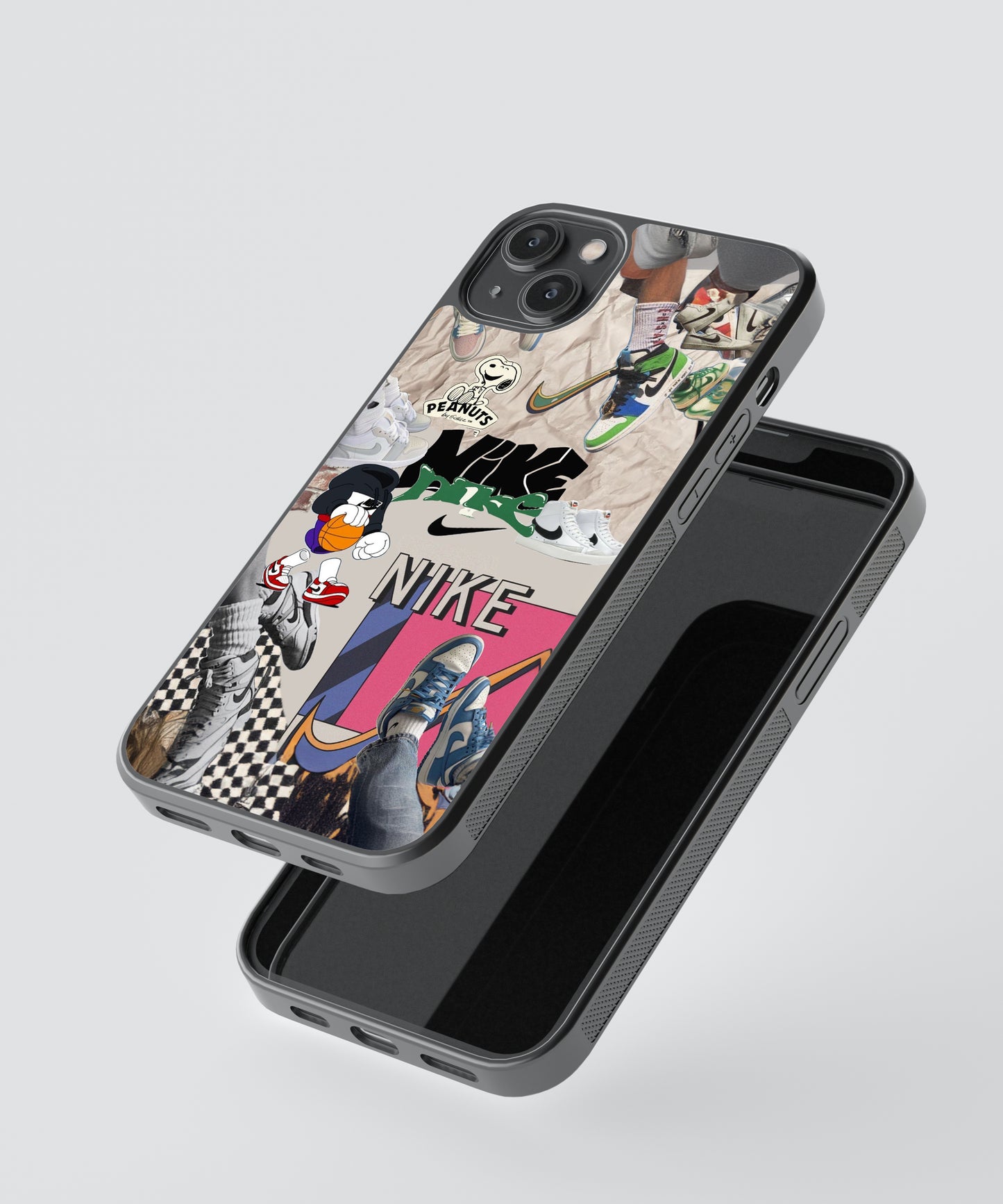 Nike Abstract Glass Phone Case Cover