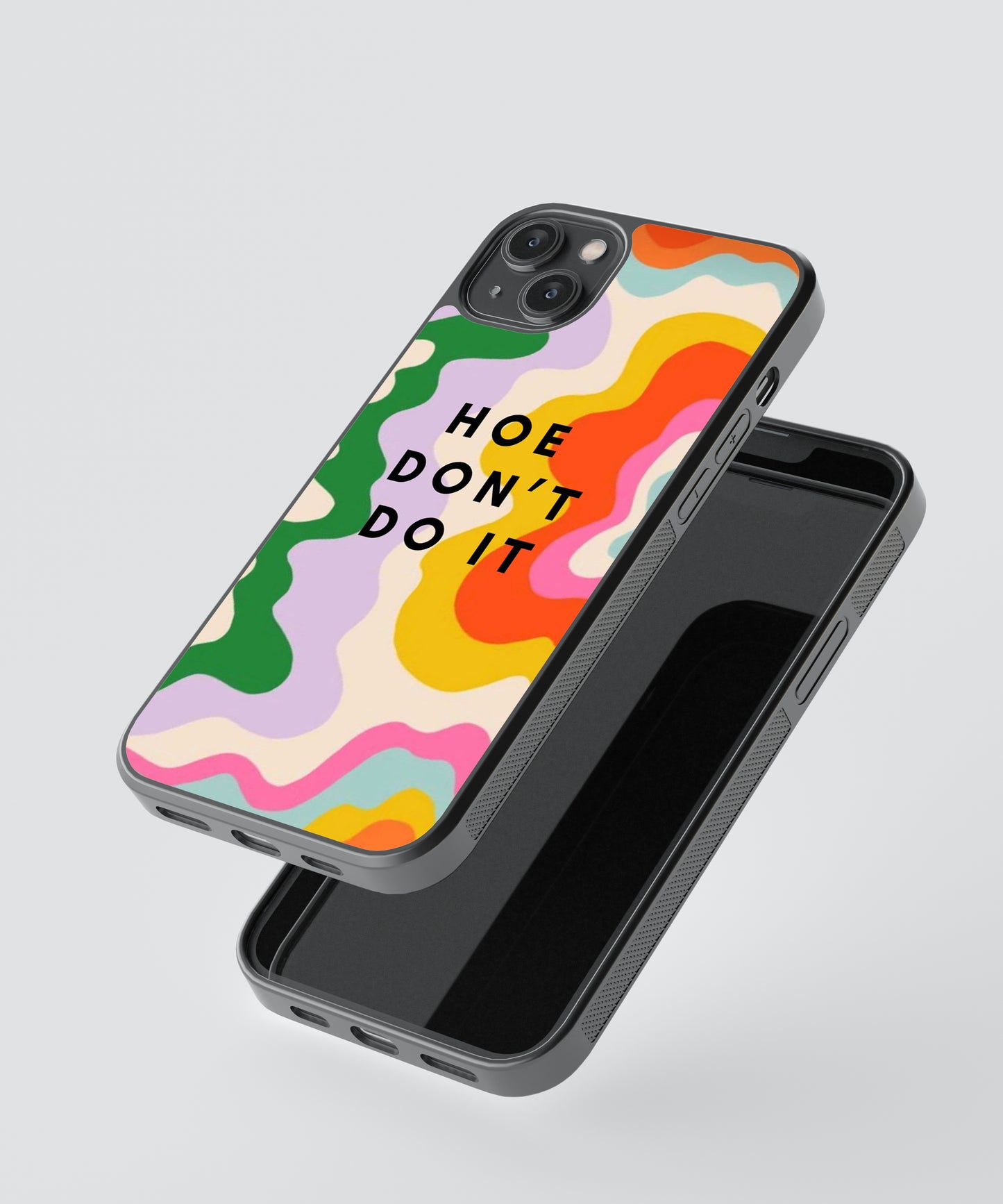 Don't Do It Pop Culture Glass Phone Case Cover