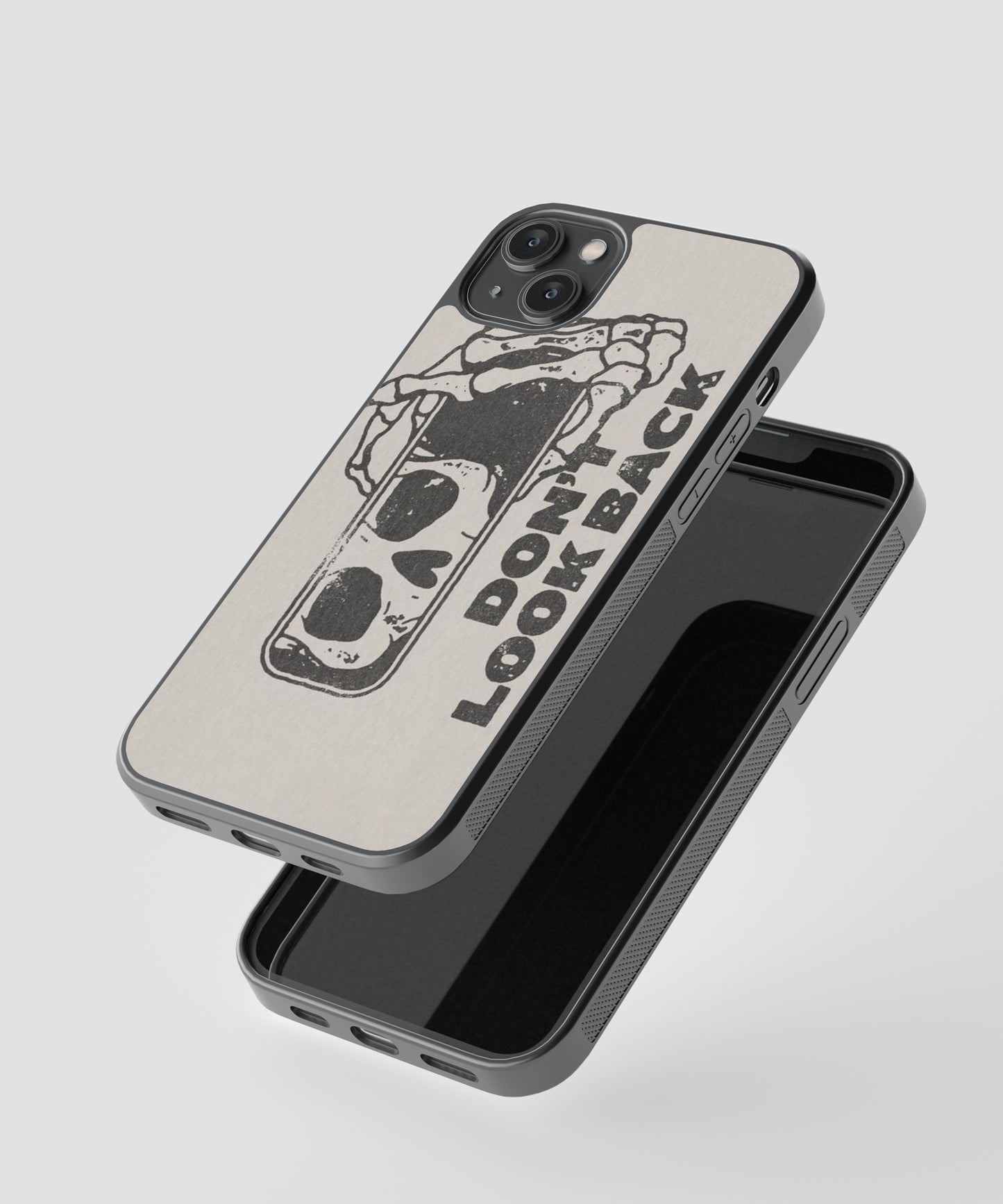 Don't Look Back Pop Culture Glass Phone Case Cover