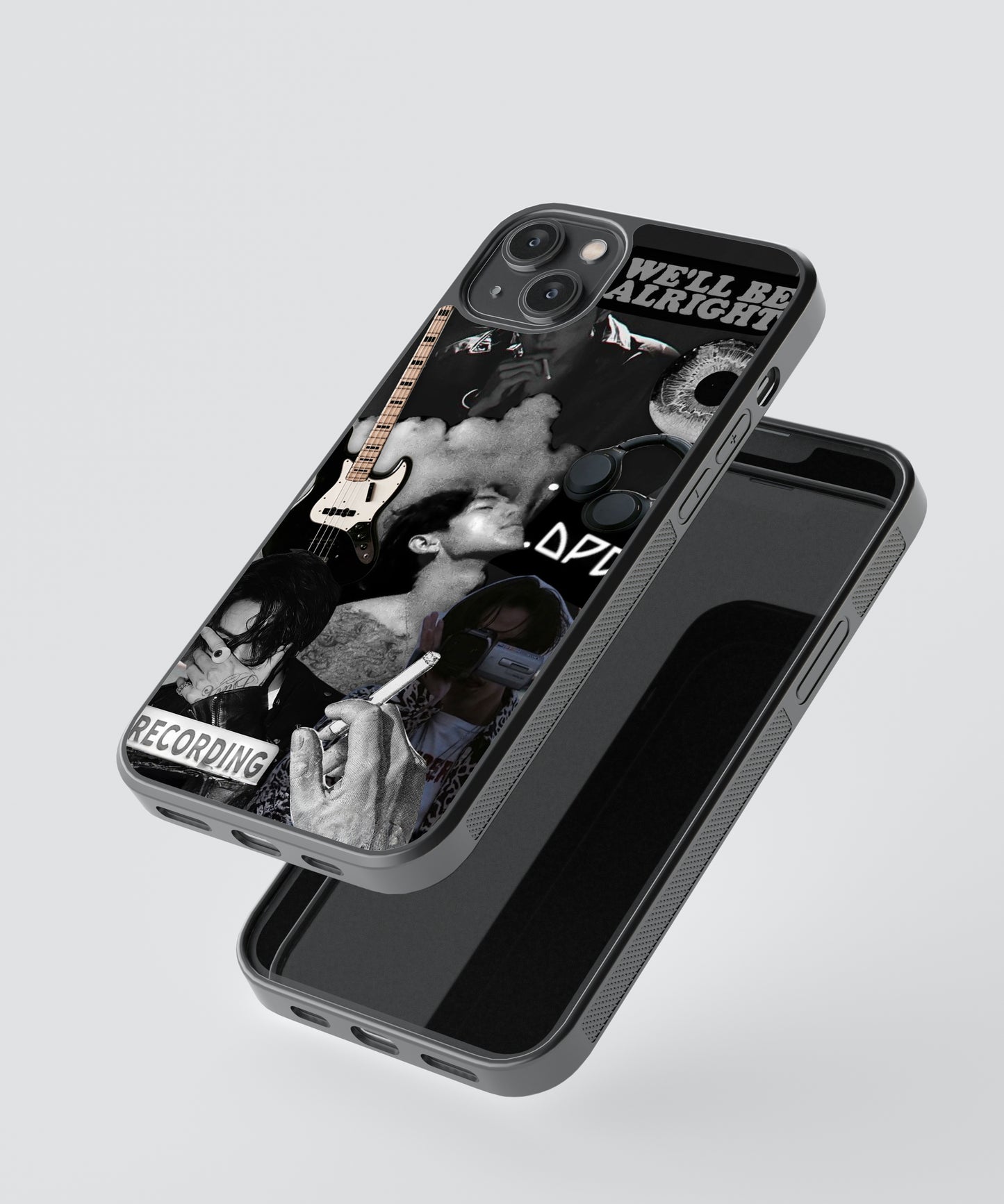 Affirmation Spotify Aesthetic Glass Phone Case