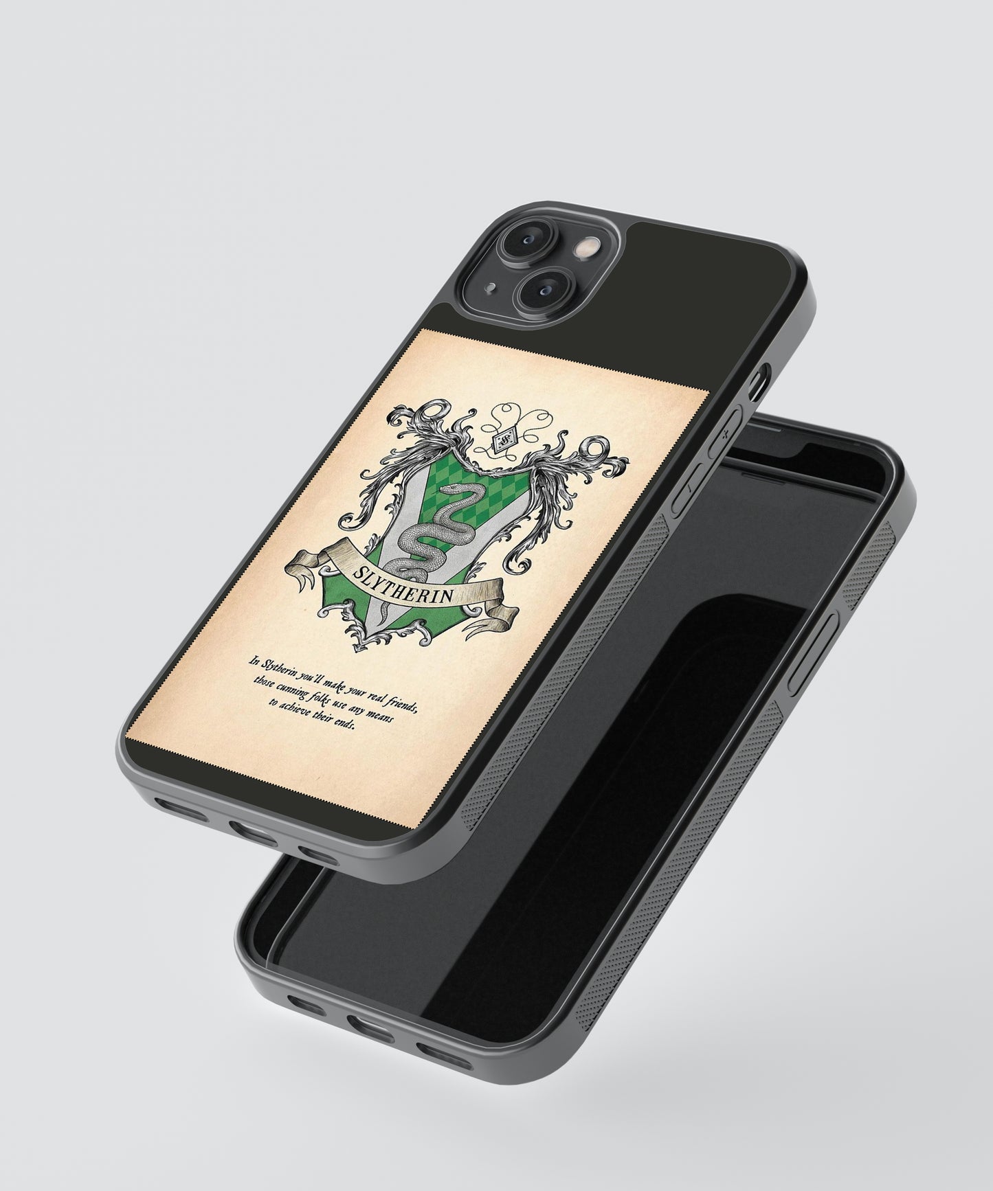 Harry Potter Slytherin Pop Culture Glass Phone Case Cover