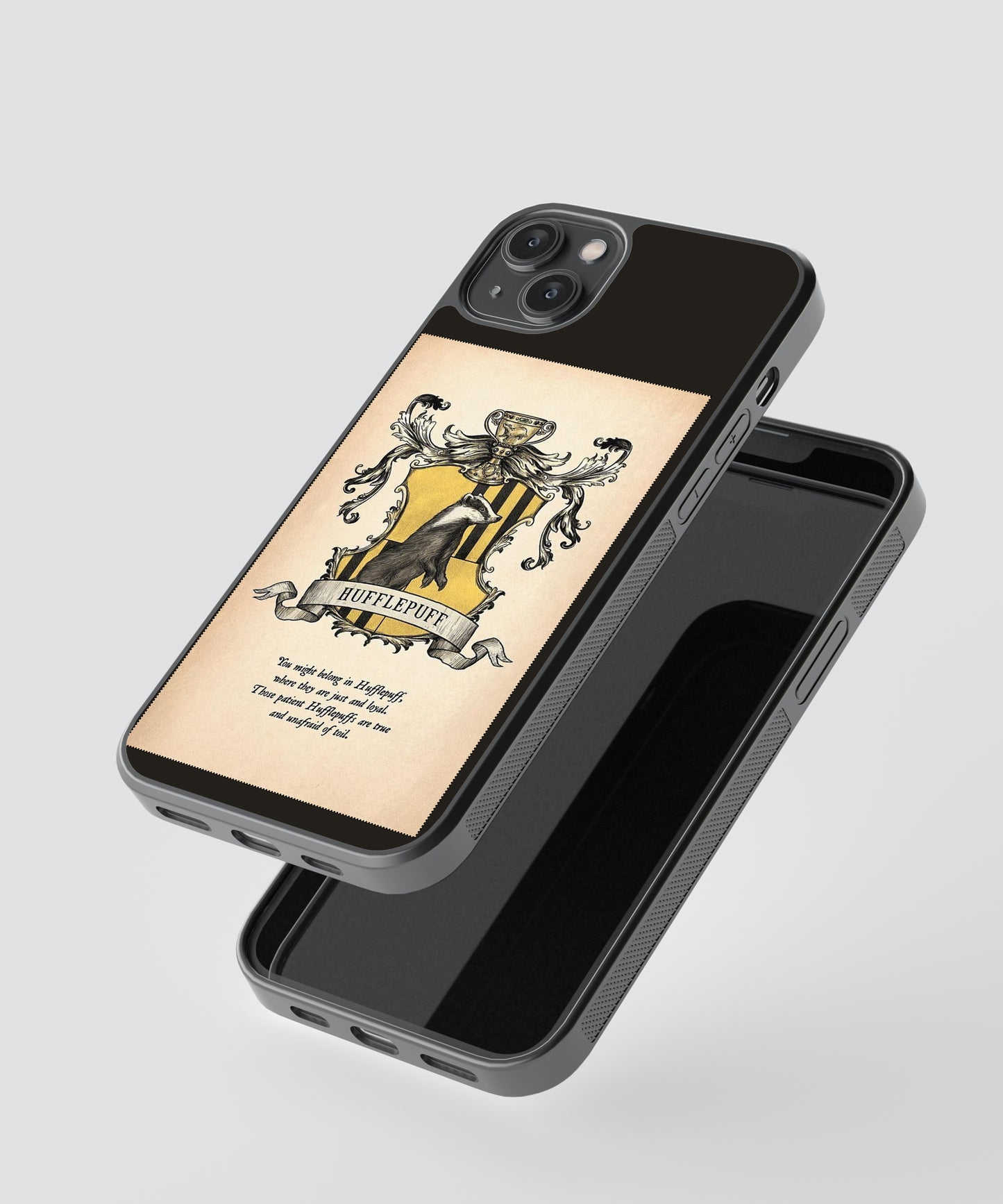 Harry Potter Hufflepuff Pop Culture Glass Phone Case Cover