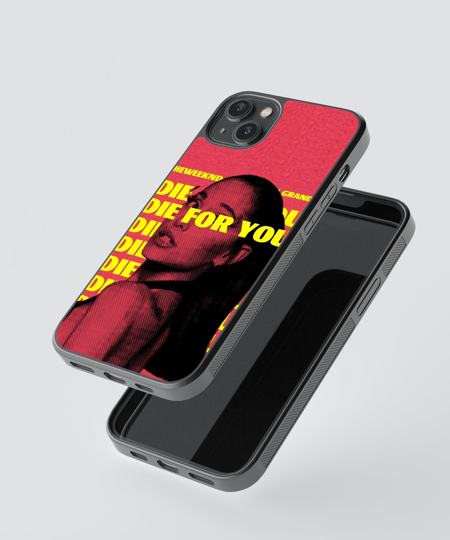 Die For You Ariana Grande Spotify Glass Phone Case Cover