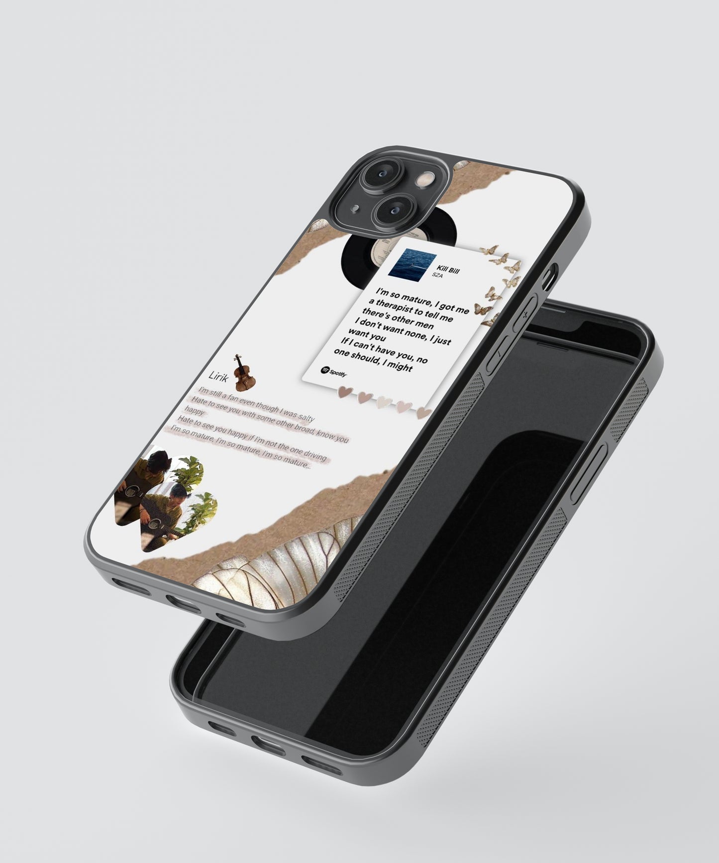 SZA Kill Bill Spotify Glass Phone Case Cover