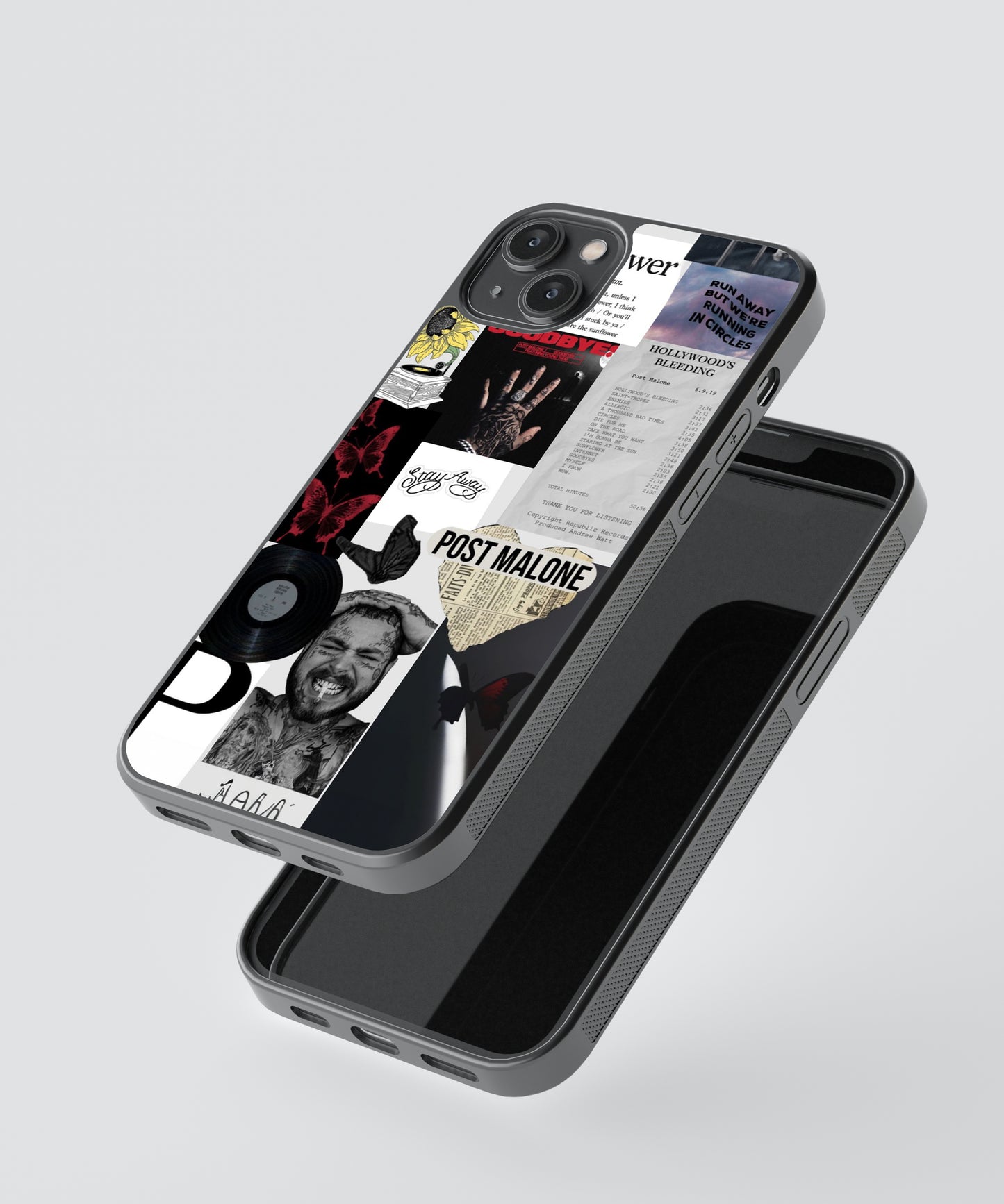 Post Malone Spotify Glass Phone Case Cover