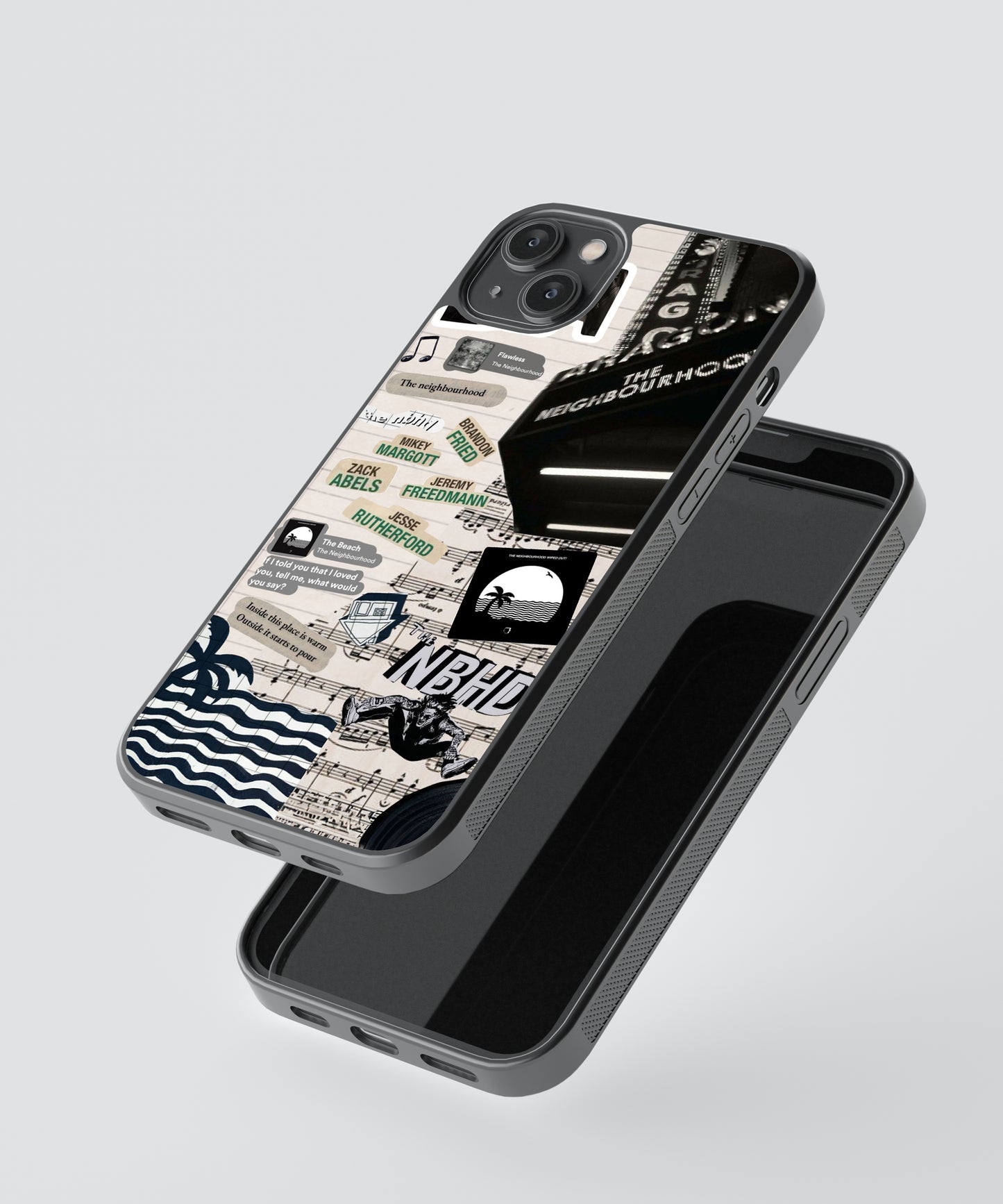 The Neighbourhood Spotify Glass Phone Case Cover