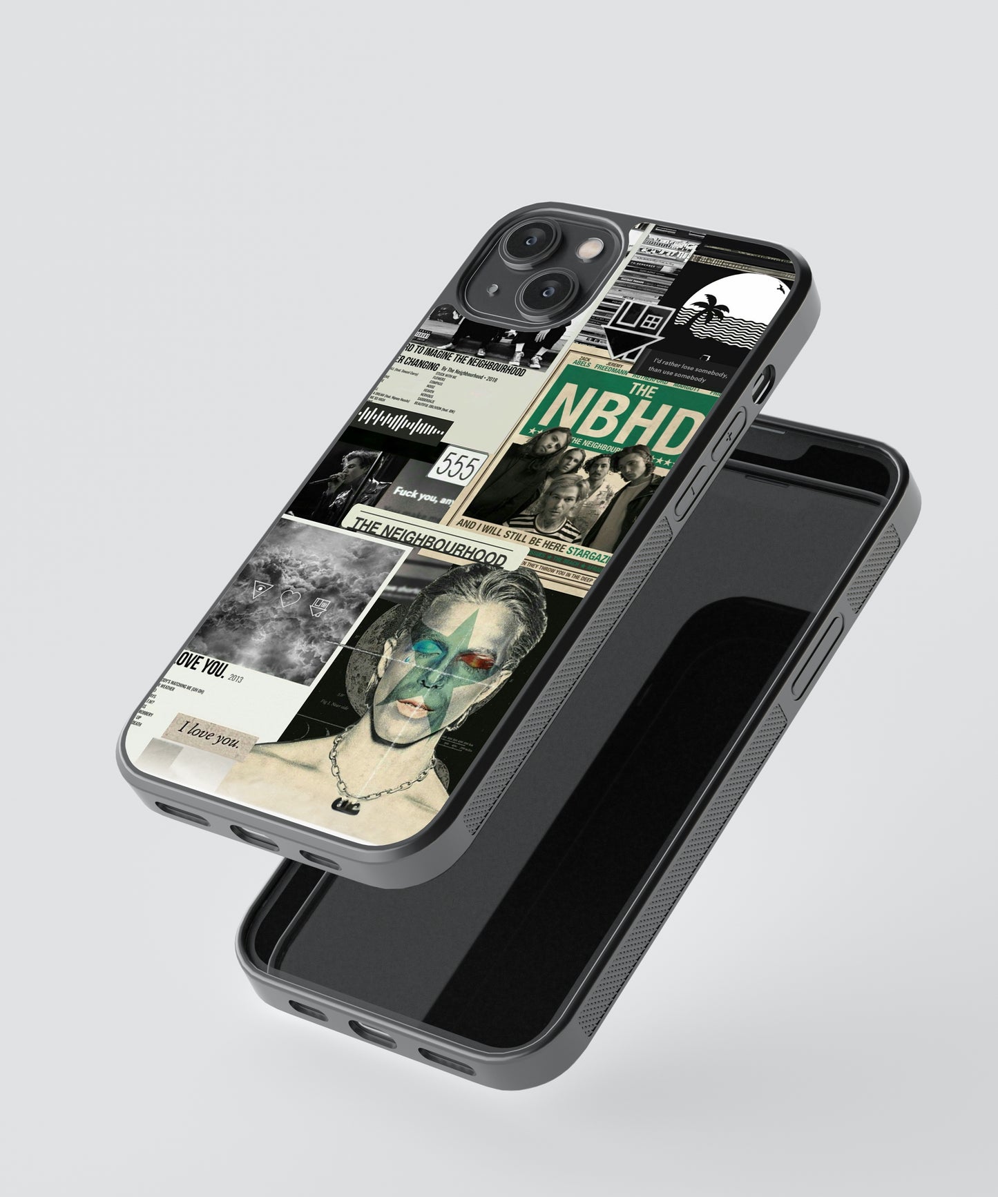 The NBHD Collection Spotify Glass Phone Case Cover