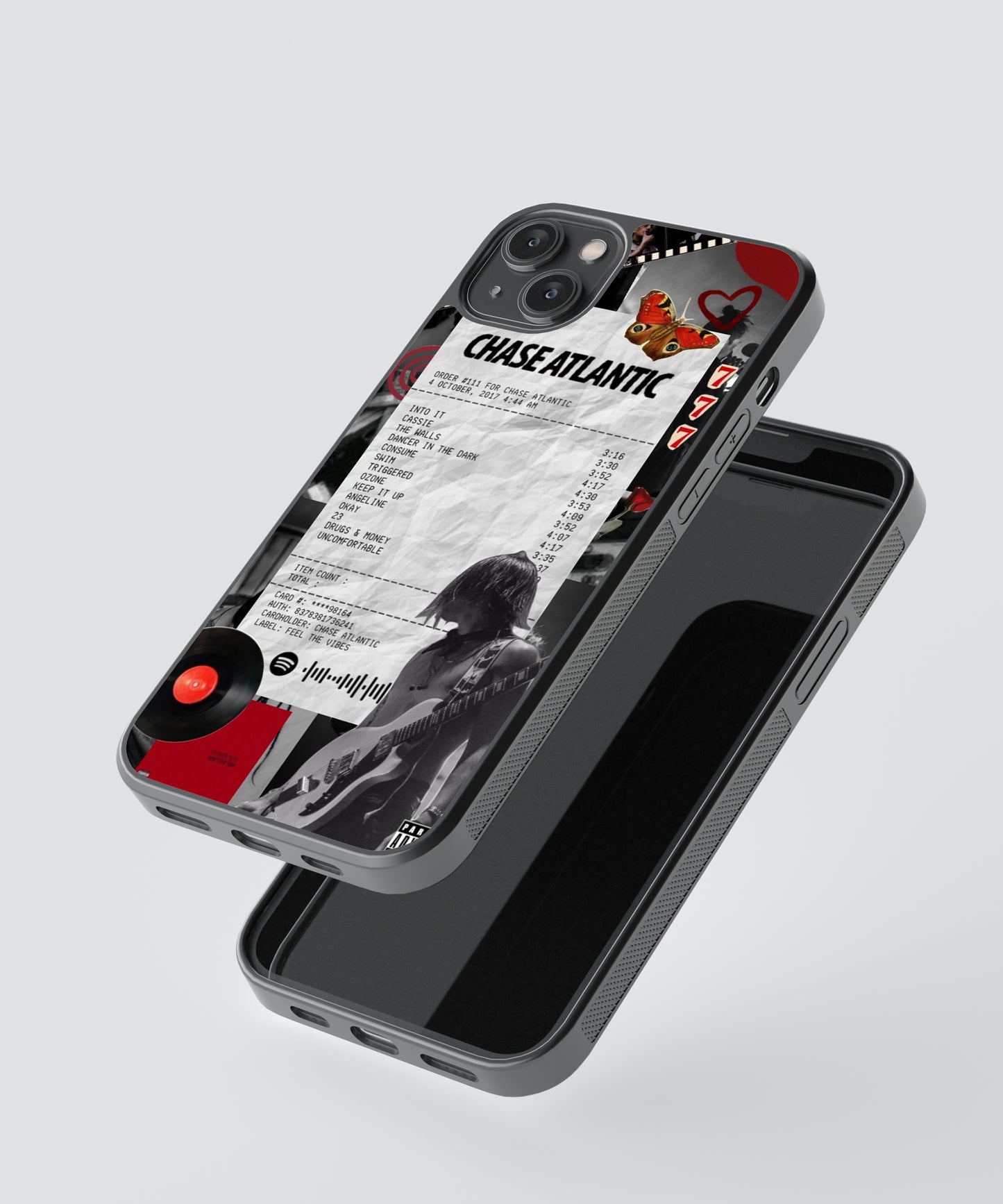 Chase Atlantic Guest Check Spotify Glass Phone Case Cover