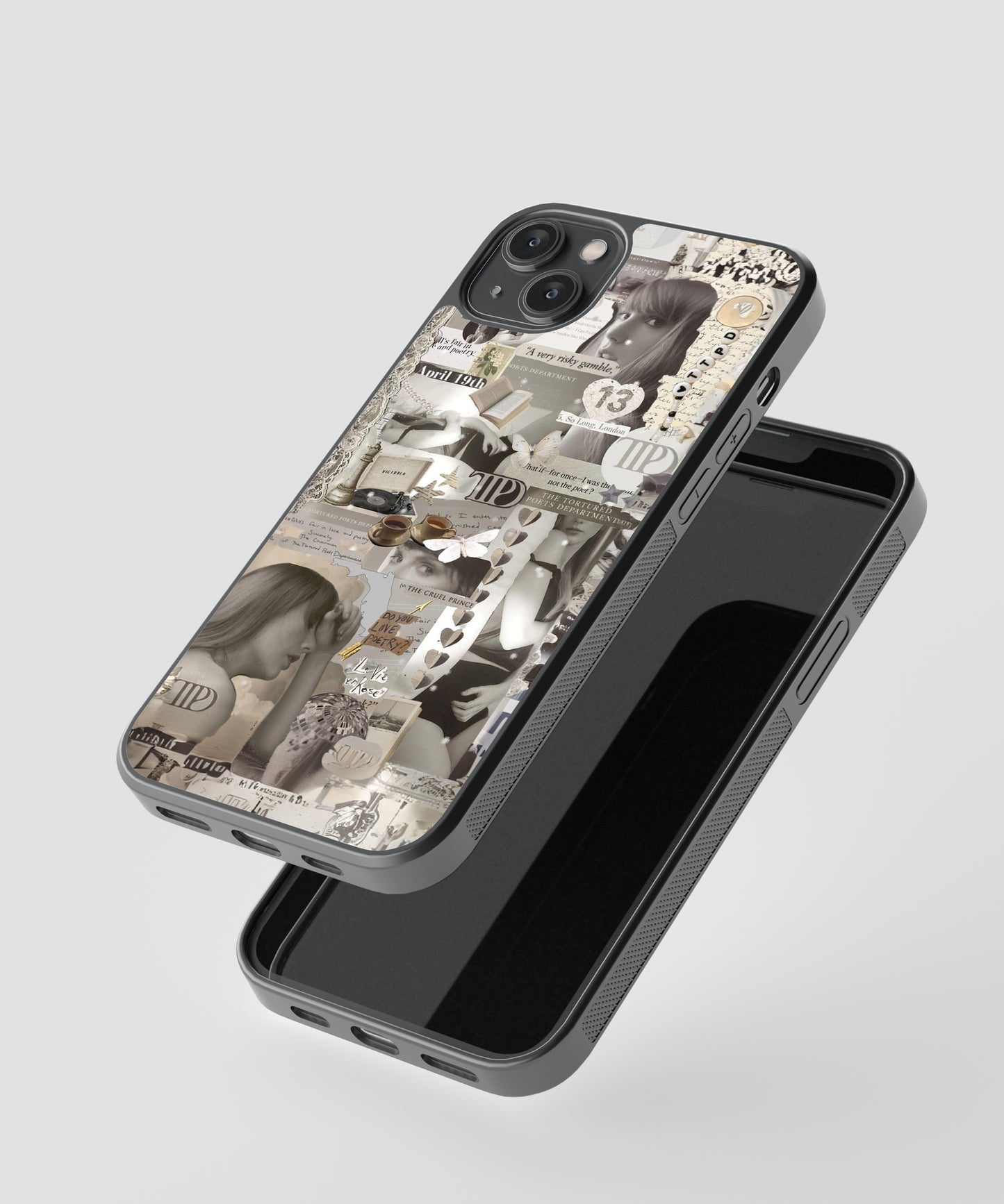 Taylor Swift Tortured Poets Dept Spotify Glass Phone Case Cover