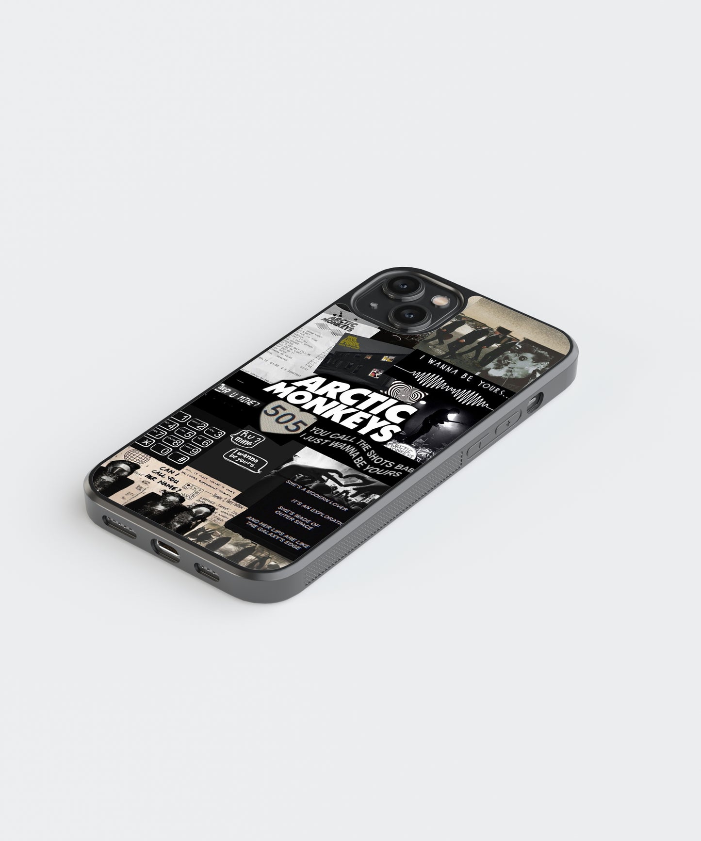 Arctic Monkeys 505 Spotify Glass Phone Case Cover