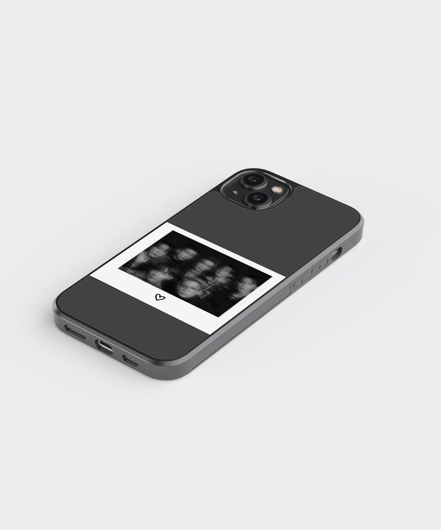 BTS Polaroid Glass Phone Case Cover
