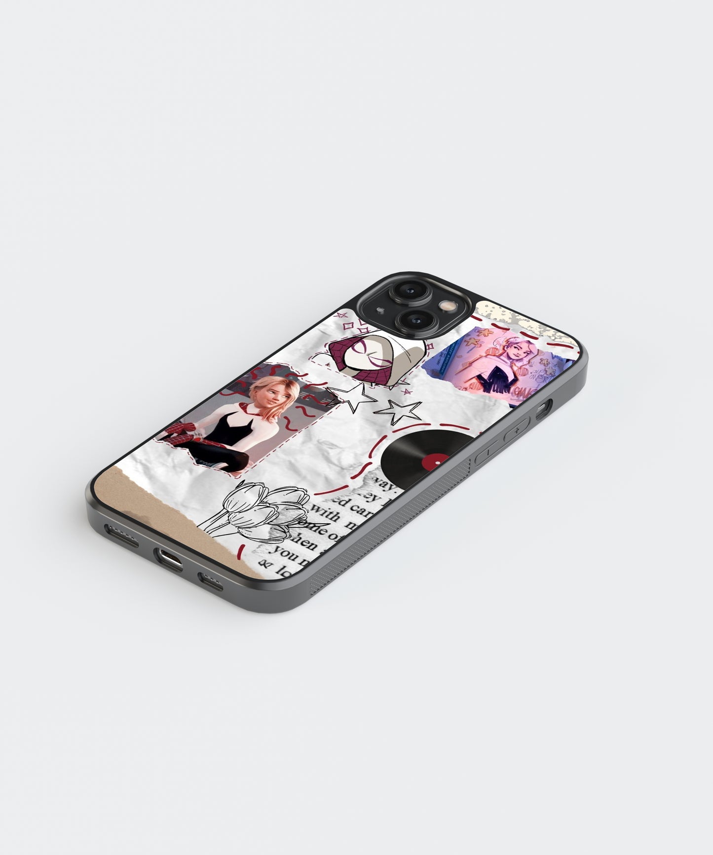 Spider-Gwen Pop Culture Glass Phone Case Cover