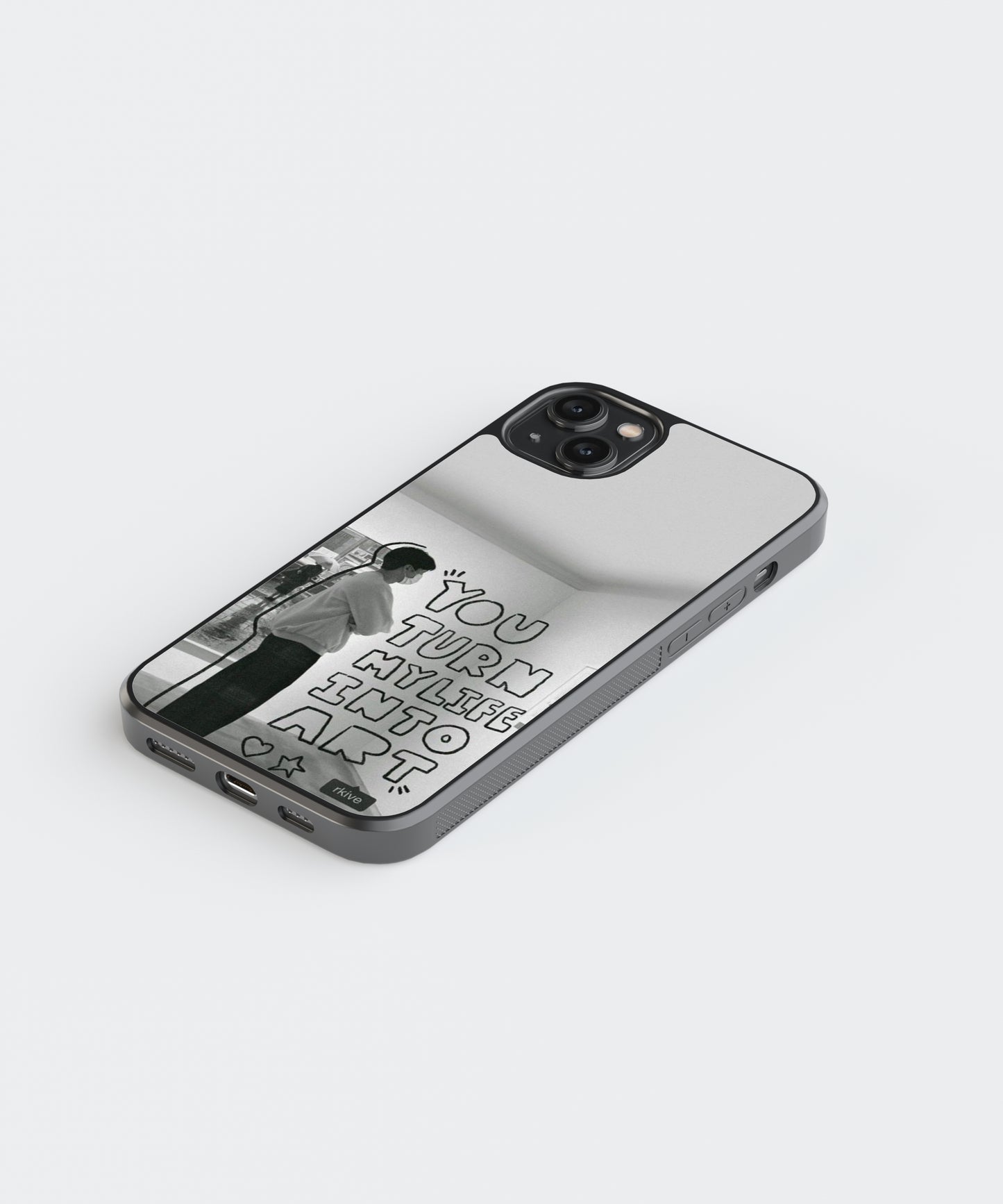BTS Namjooning K-Pop Glass Phone Case Cover