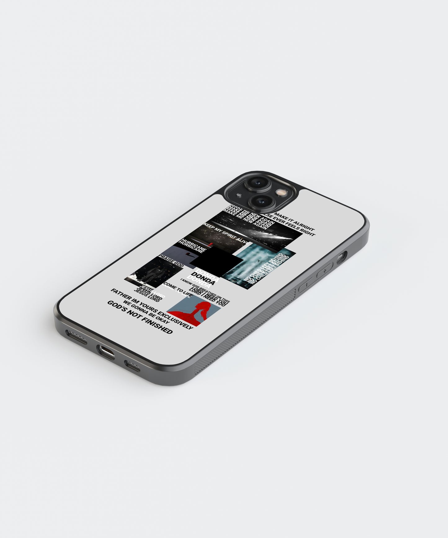 Kanye West Donda Spotify Glass Phone Case Cover