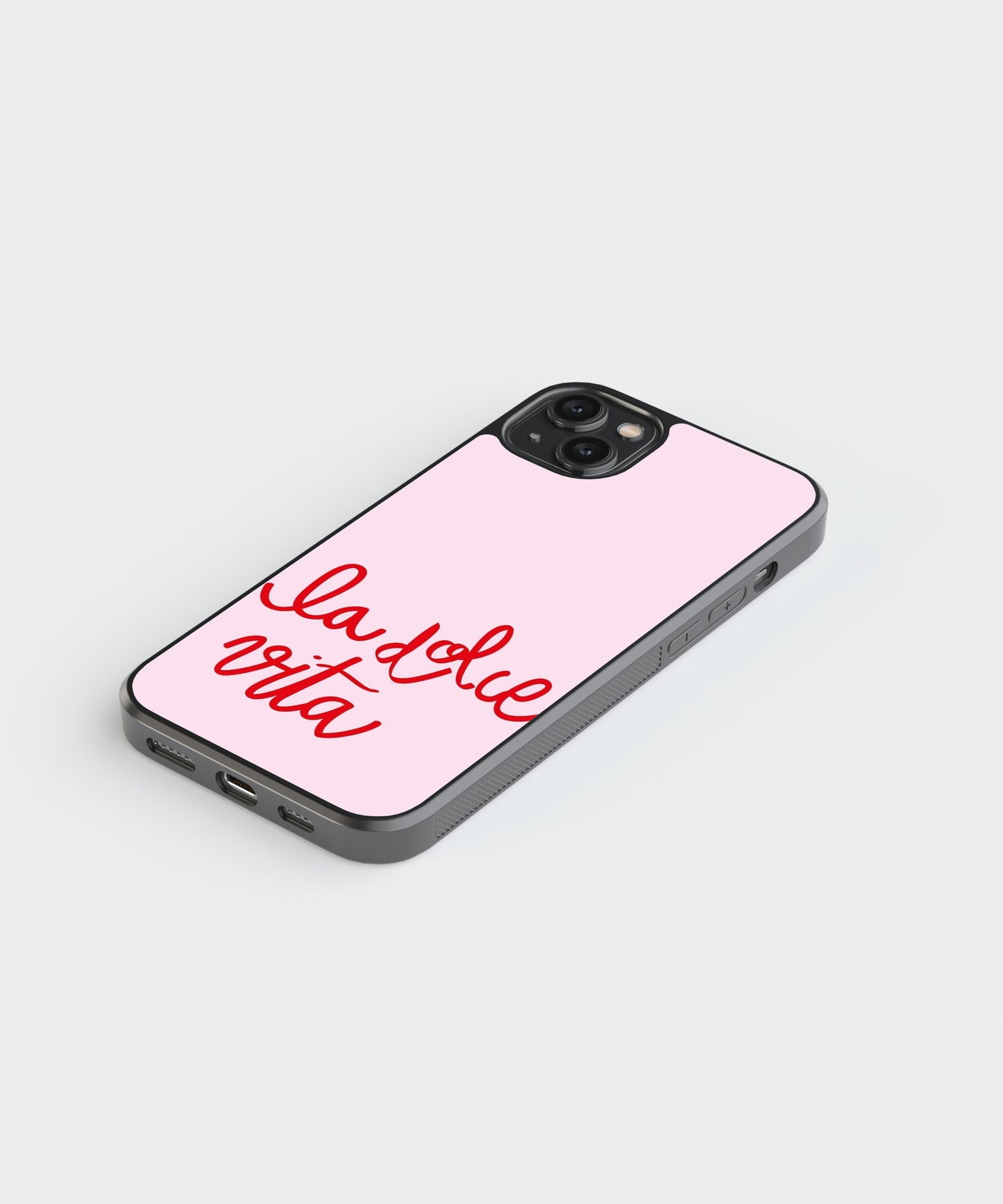 La Dolce Vita Y2K Glass Phone Case Cover