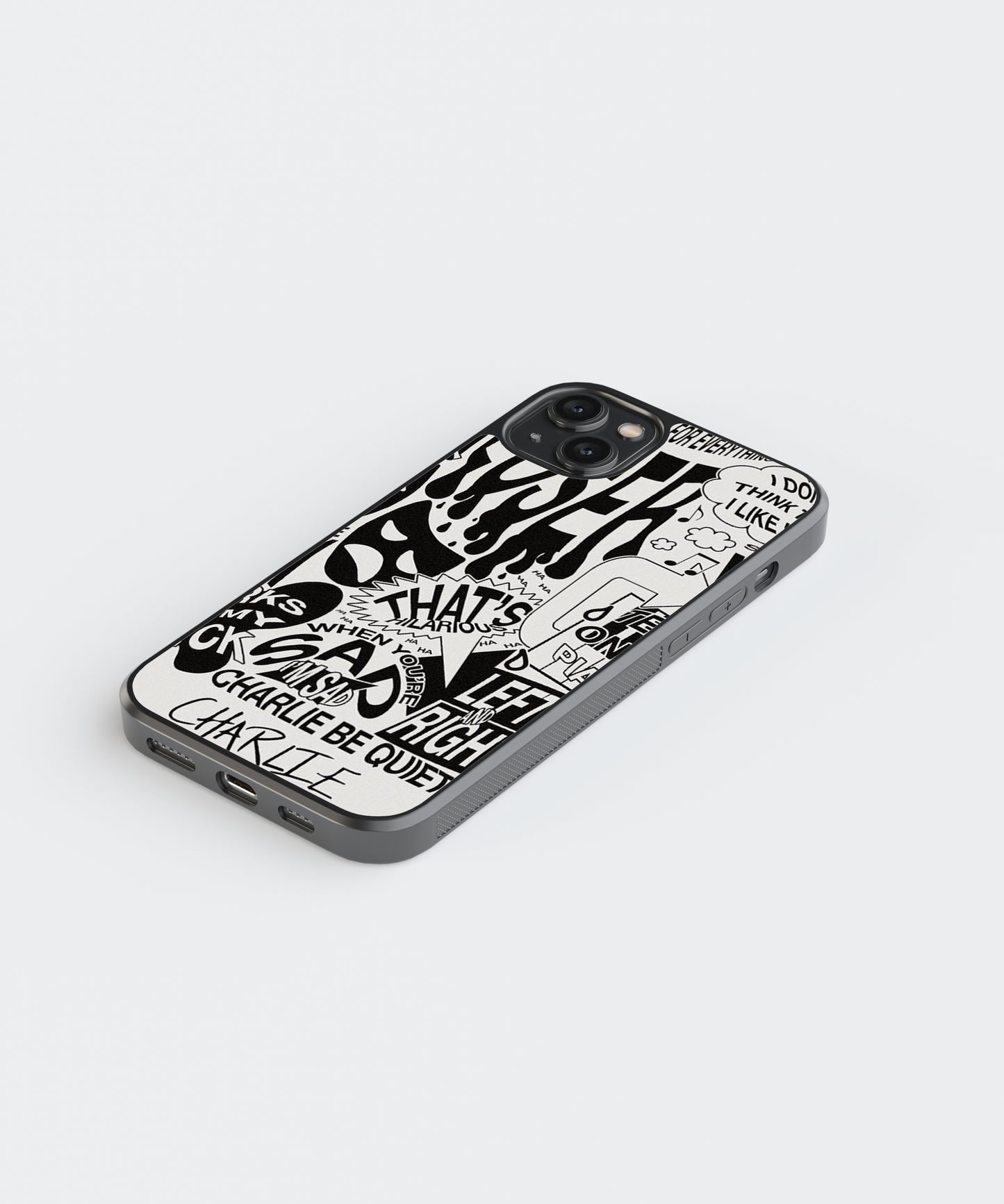 Loser Pop Culture Glass Phone Case Cover