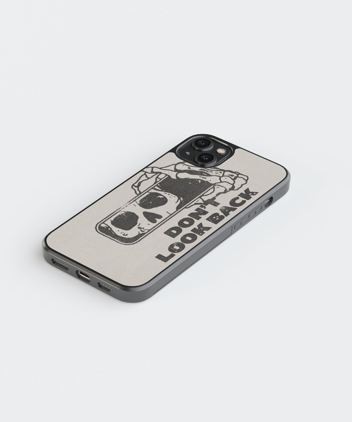 Don't Look Back Pop Culture Glass Phone Case Cover