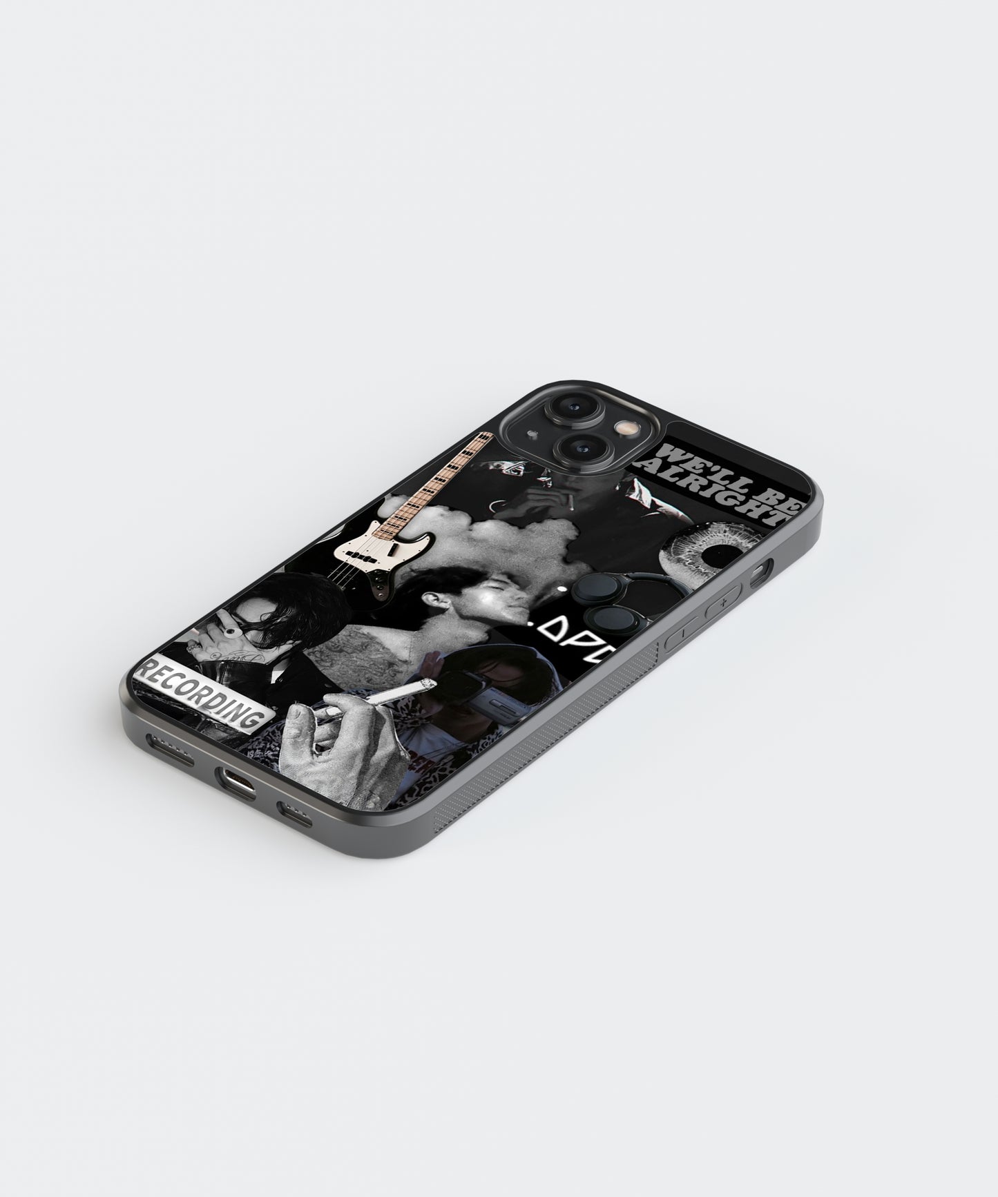 Affirmation Spotify Aesthetic Glass Phone Case