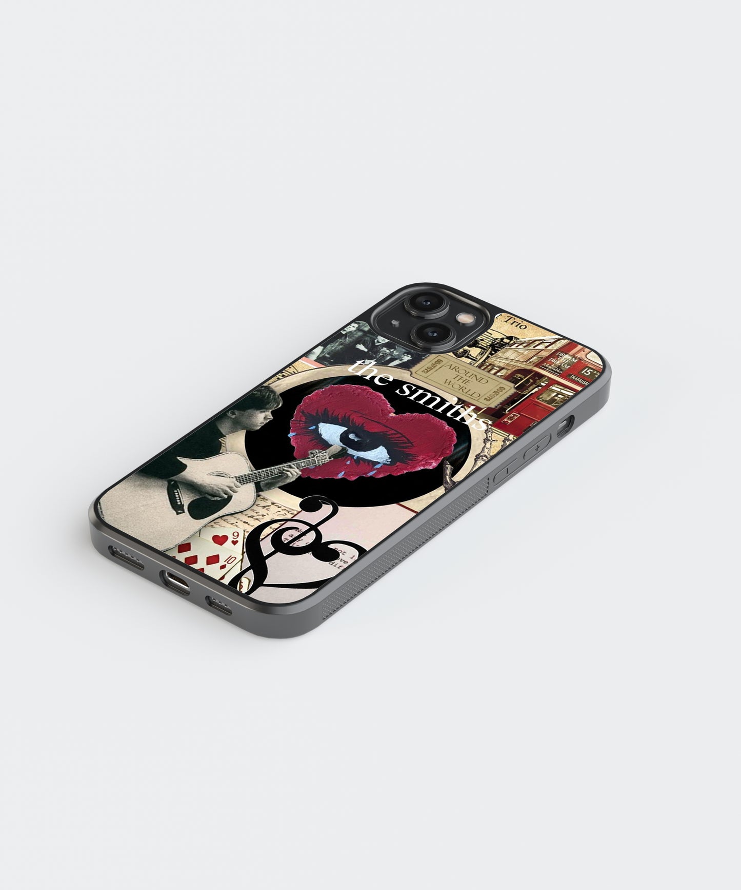 The Smiths Spotify Glass Phone Case