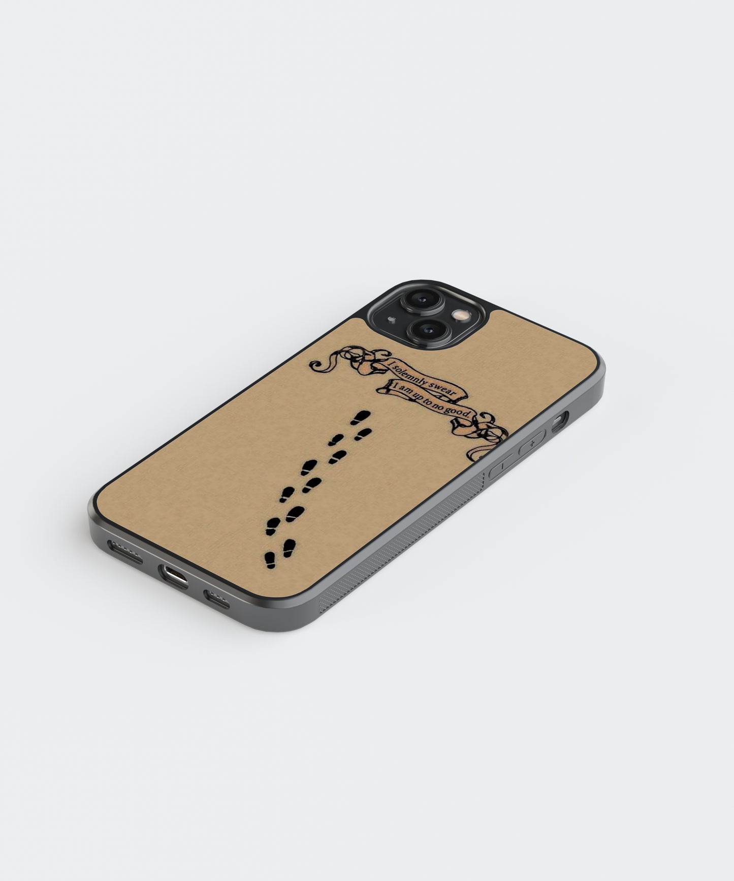 Harry Potter Footsteps Pop Culture Glass Phone Case Cover