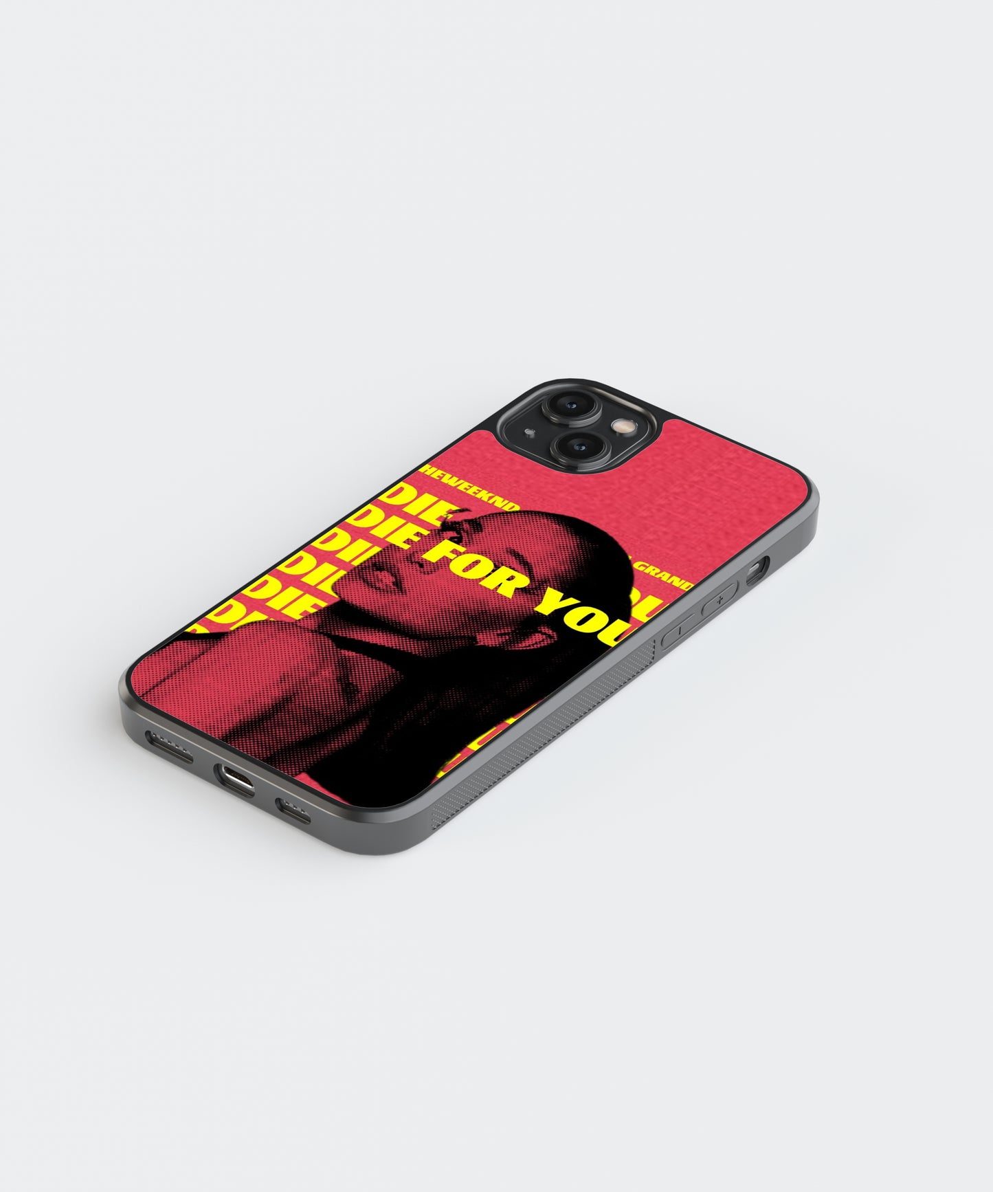 Die For You Ariana Grande Spotify Glass Phone Case Cover