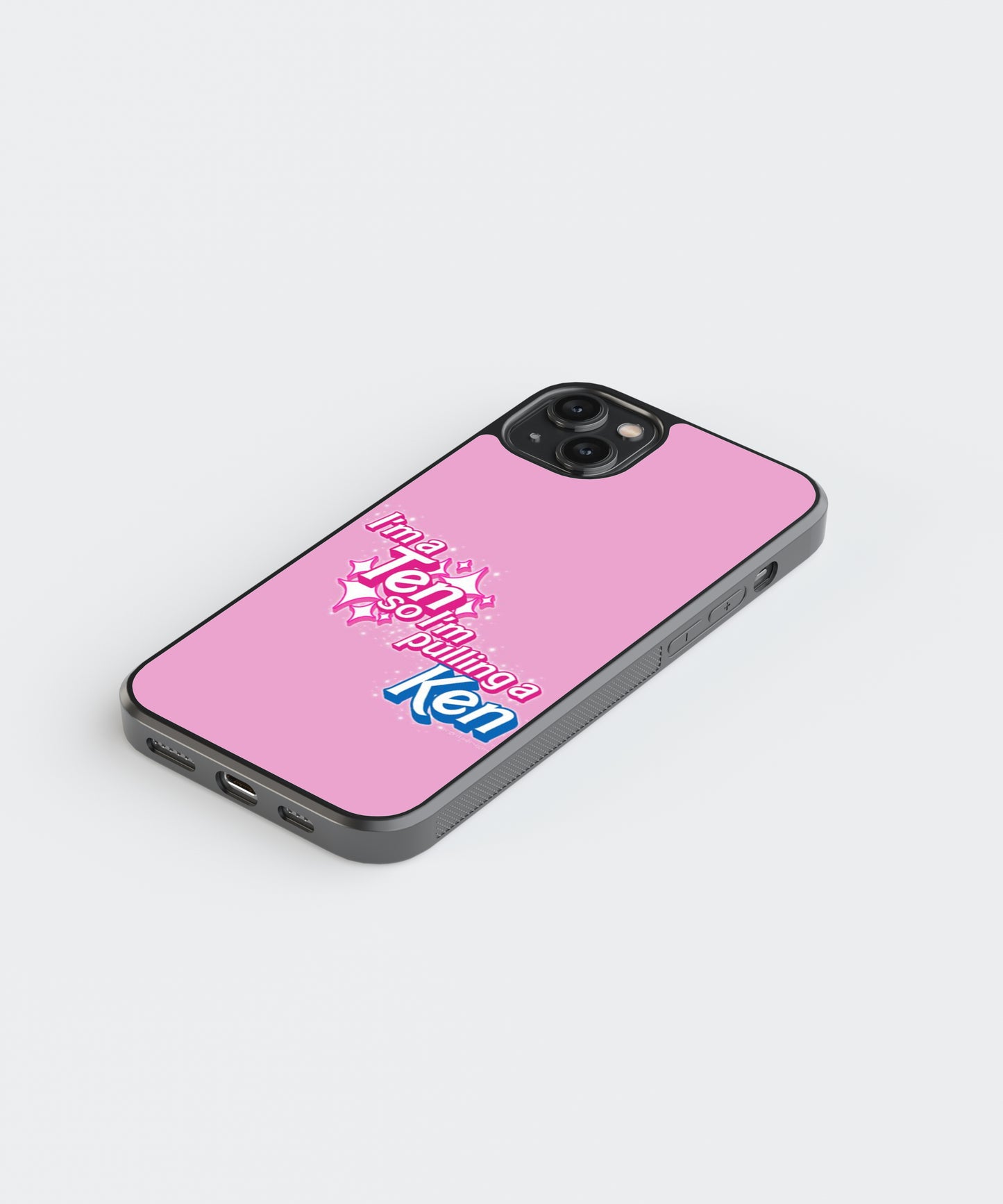 Barbie Pop Culture Glass Phone Case Cover