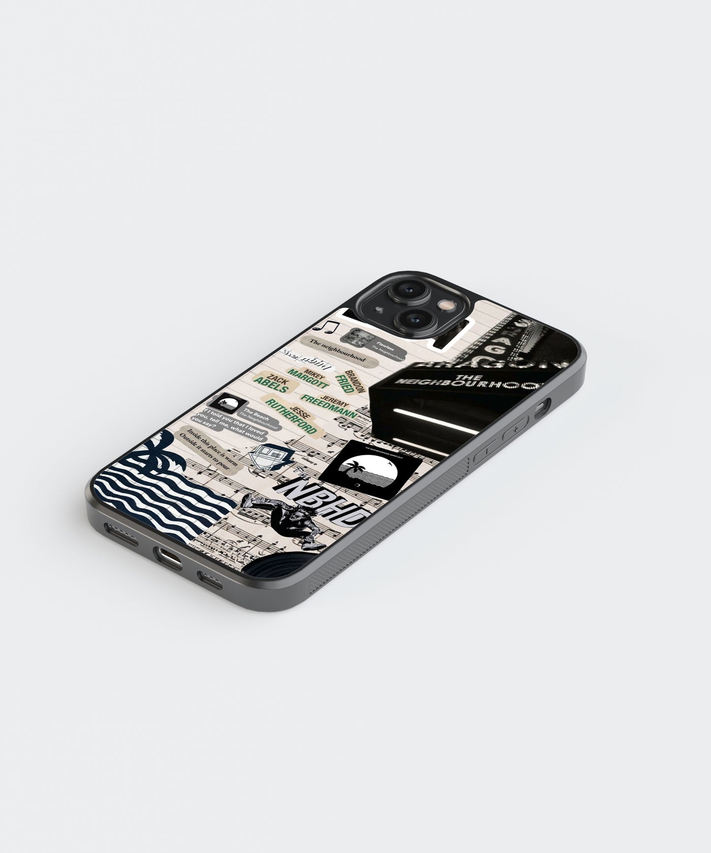 The Neighbourhood Spotify Glass Phone Case Cover