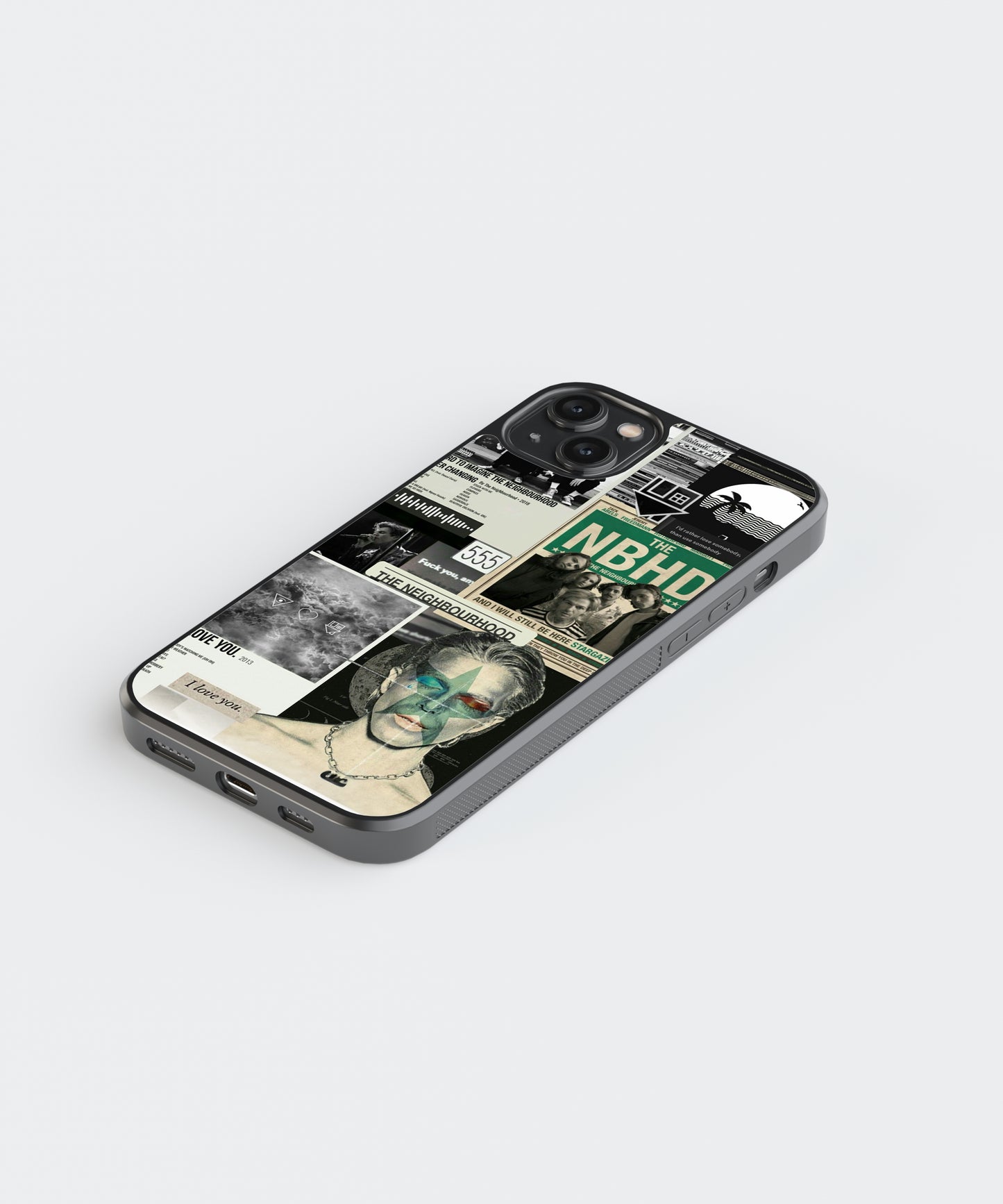 The NBHD Collection Spotify Glass Phone Case Cover