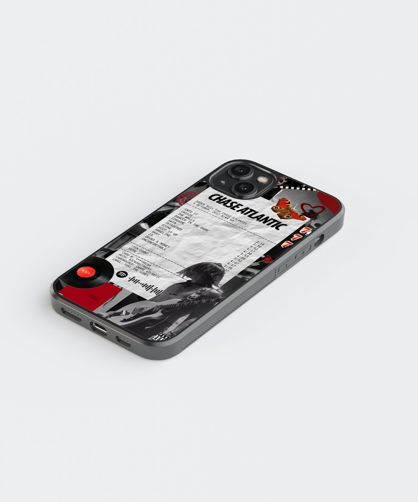 Chase Atlantic Guest Check Spotify Glass Phone Case Cover