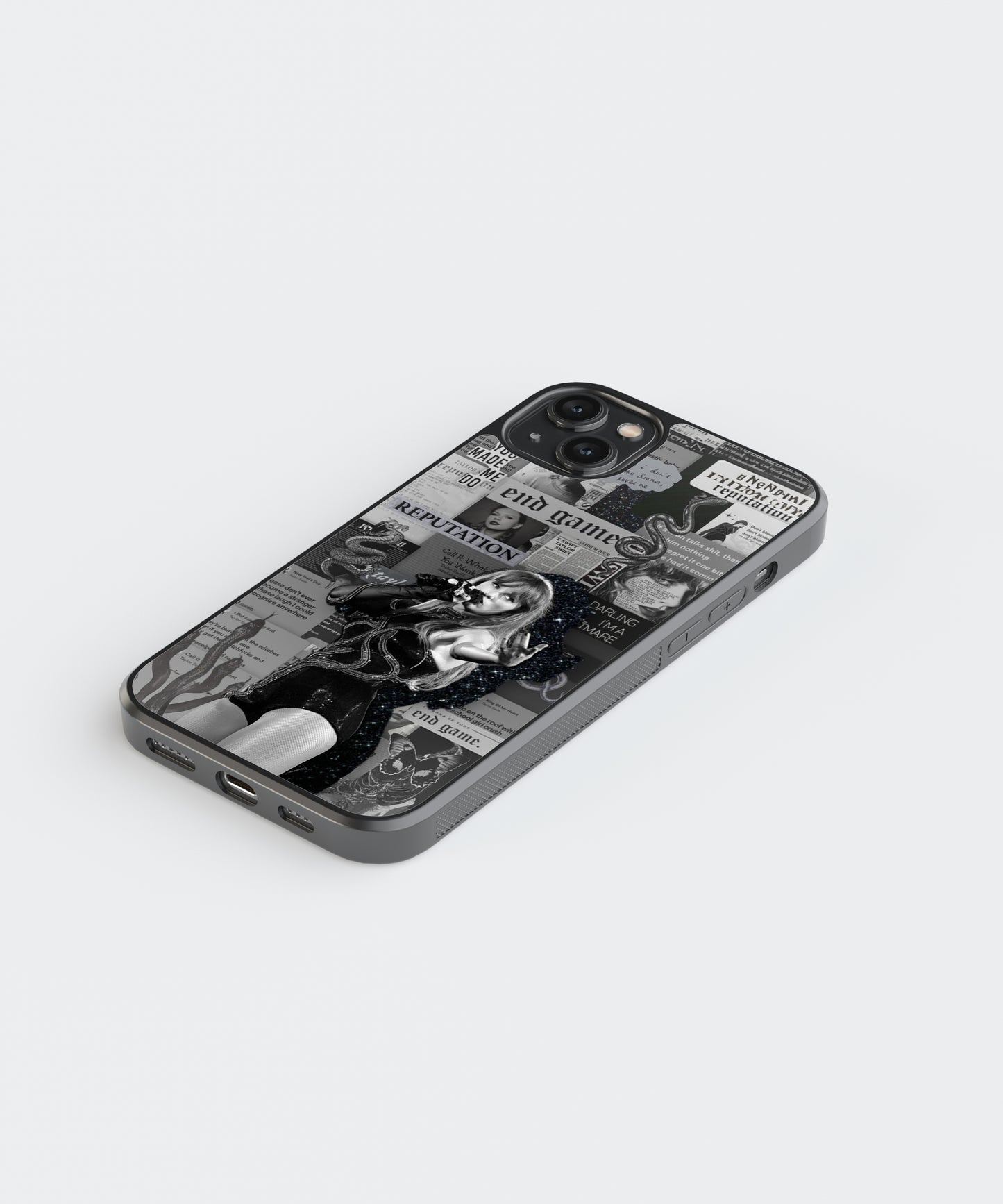 Taylor Switft Collection Spotify Glass Phone Case Cover
