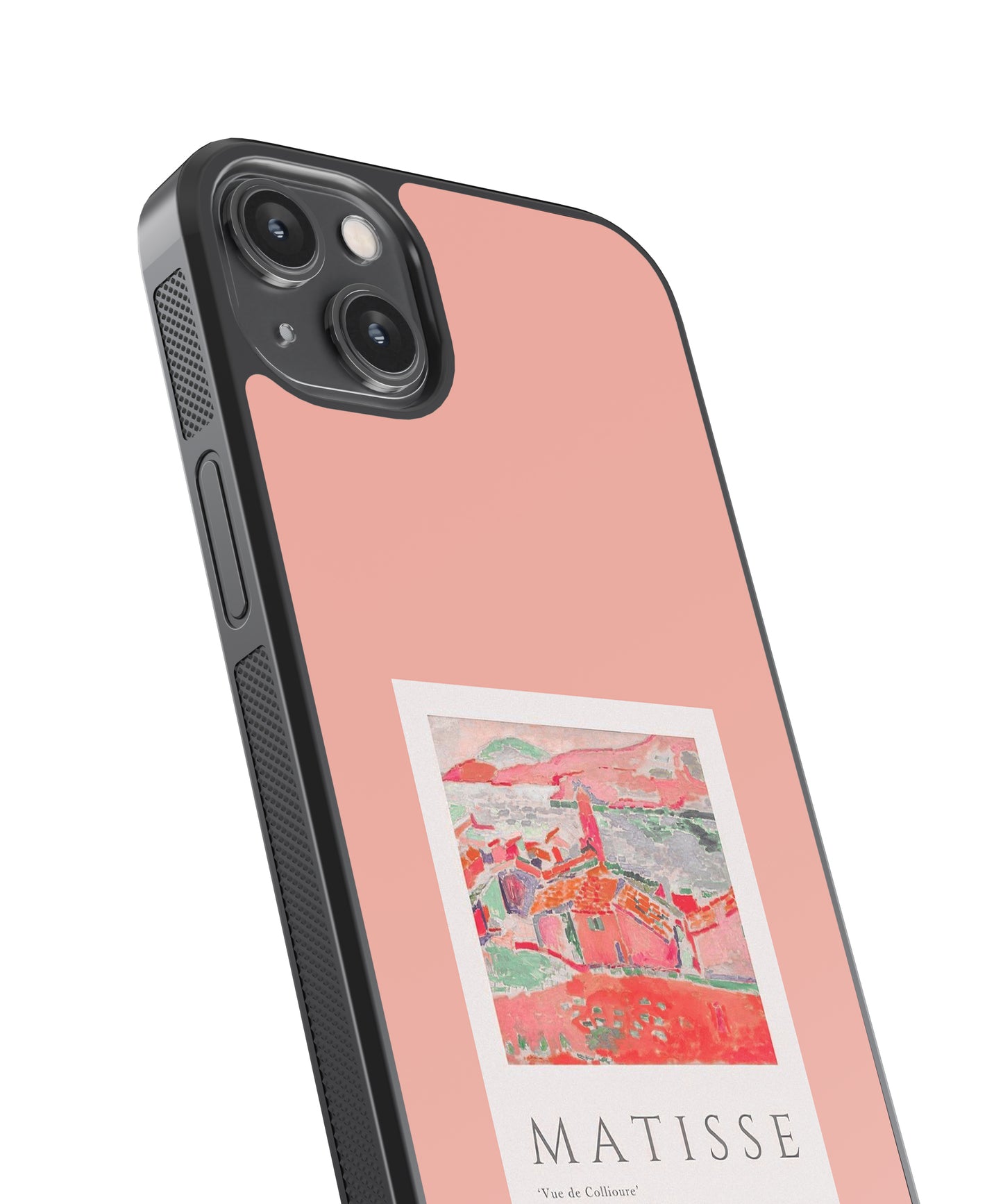 Vue De Collioure Polaroid Glass Phone Case Cover