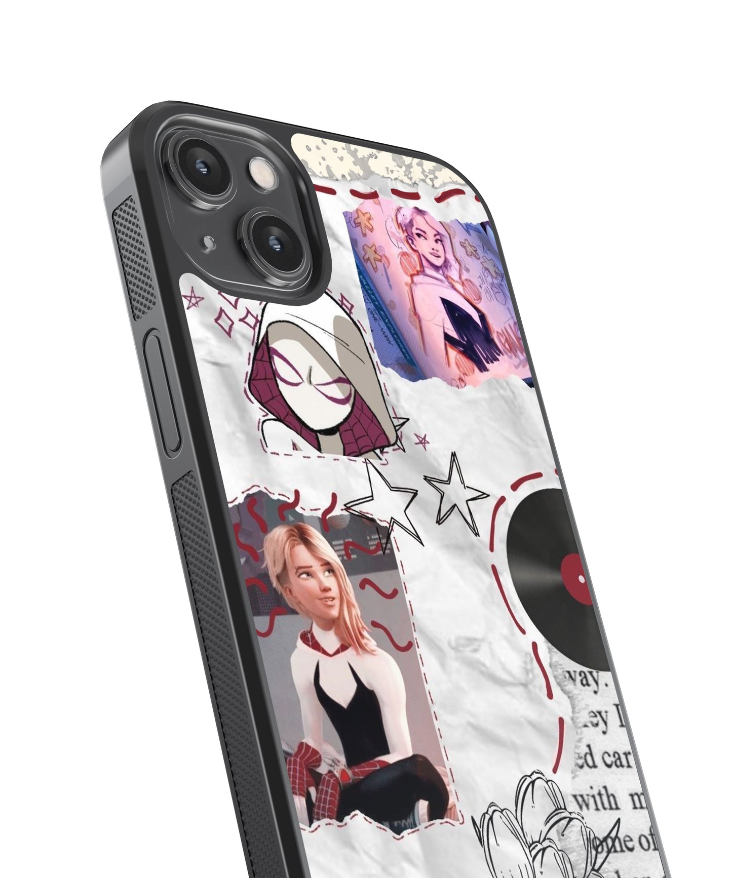 Spider-Gwen Pop Culture Glass Phone Case Cover