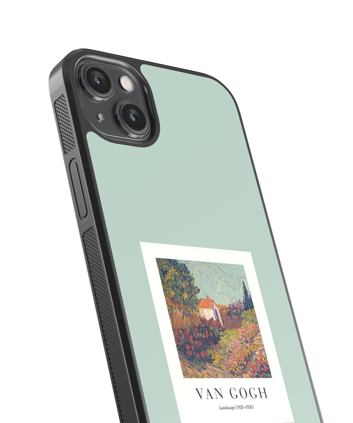 Van Gogh Landscape Polaroid Glass Phone Case Cover