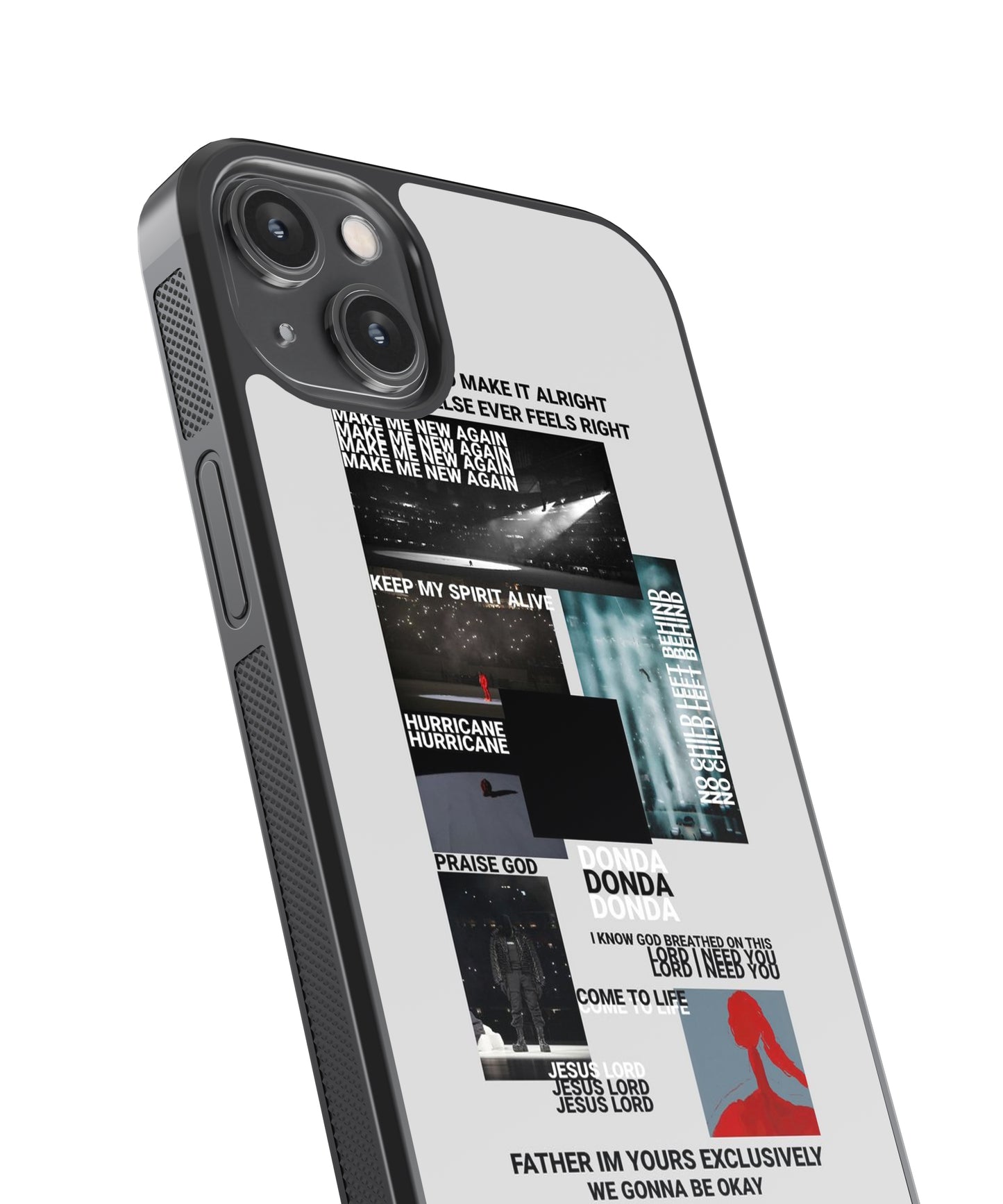 Kanye West Donda Spotify Glass Phone Case Cover