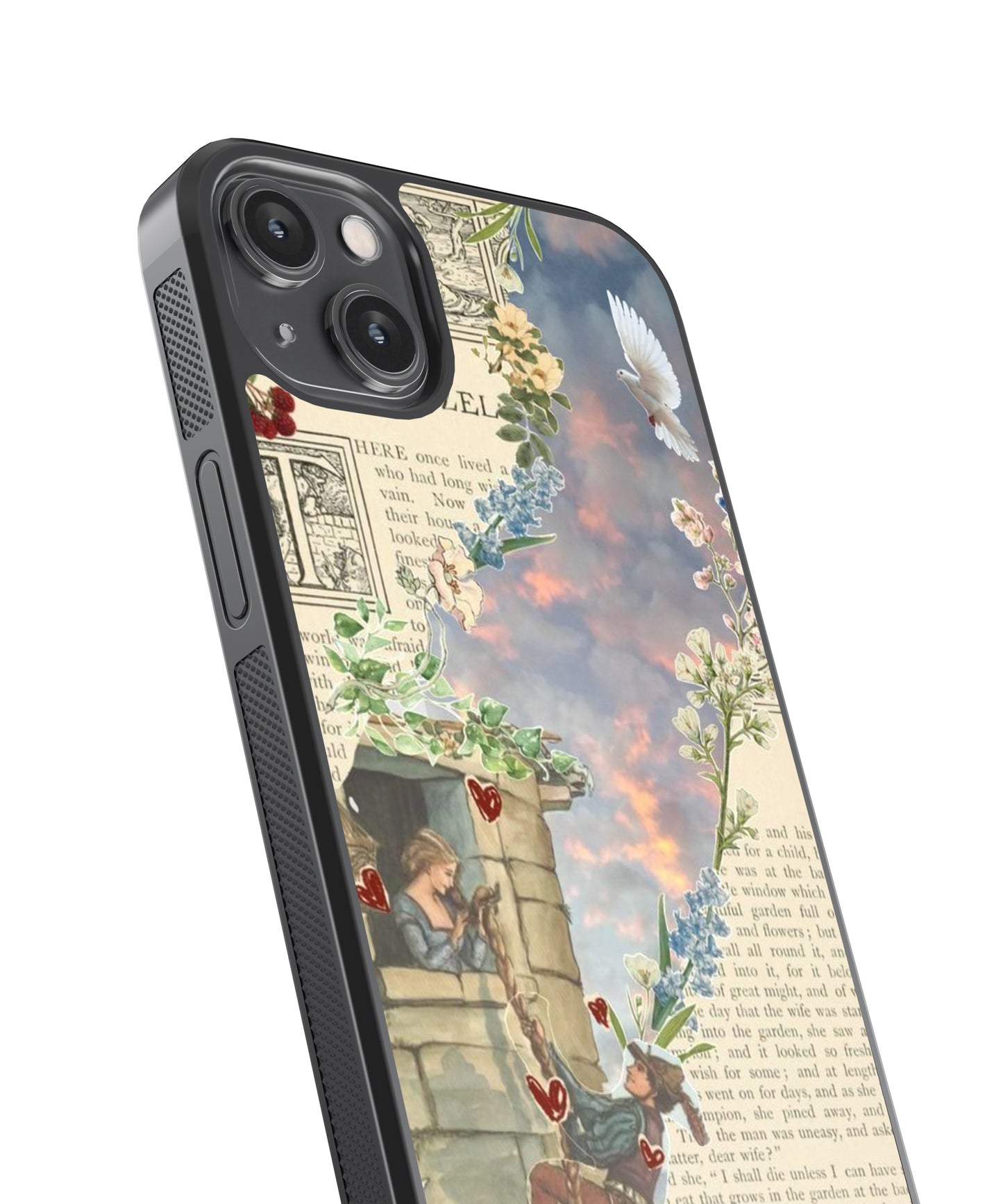 Rapunzel Vintage Glass Phone Case Cover