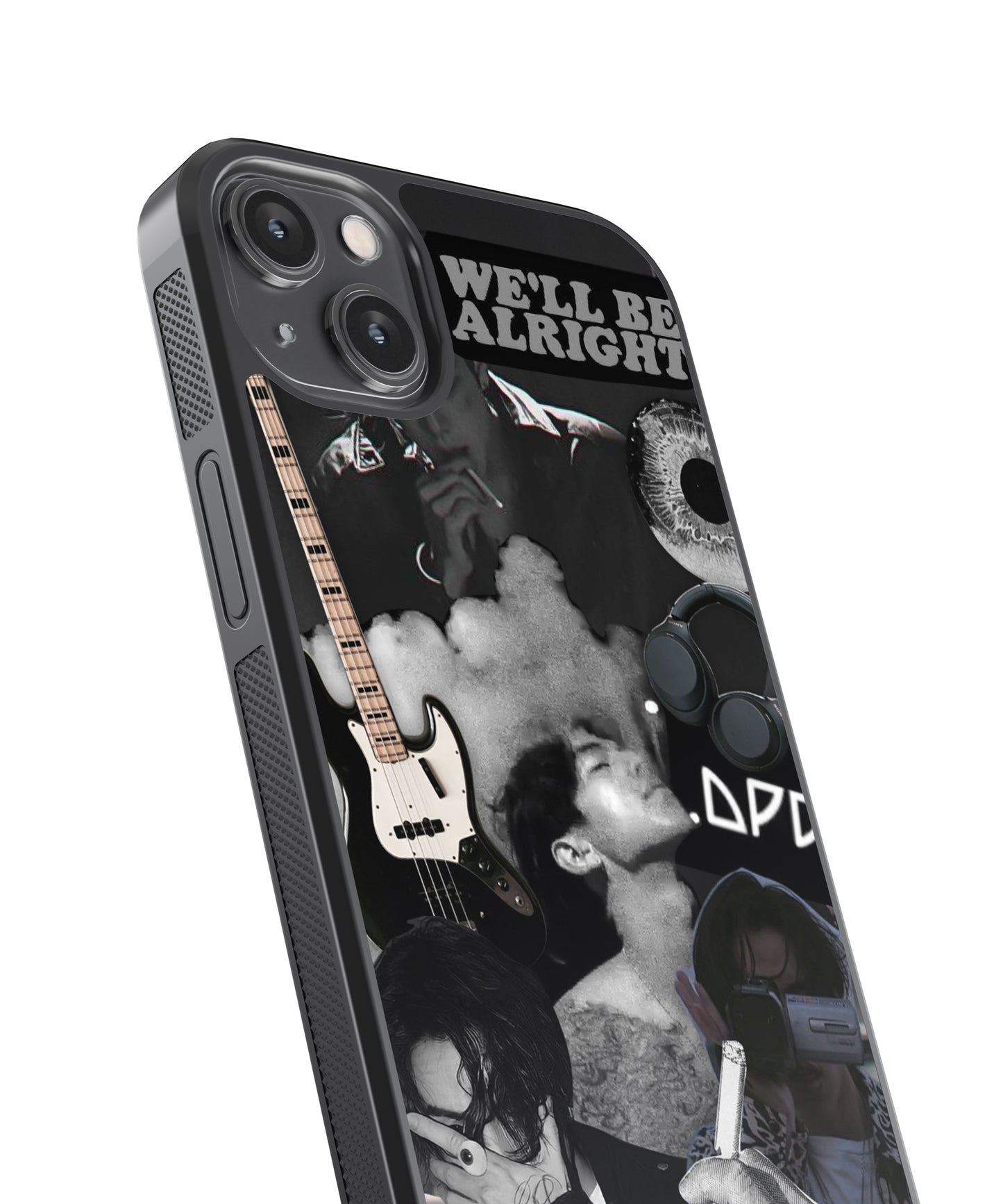 Affirmation Spotify Aesthetic Glass Phone Case