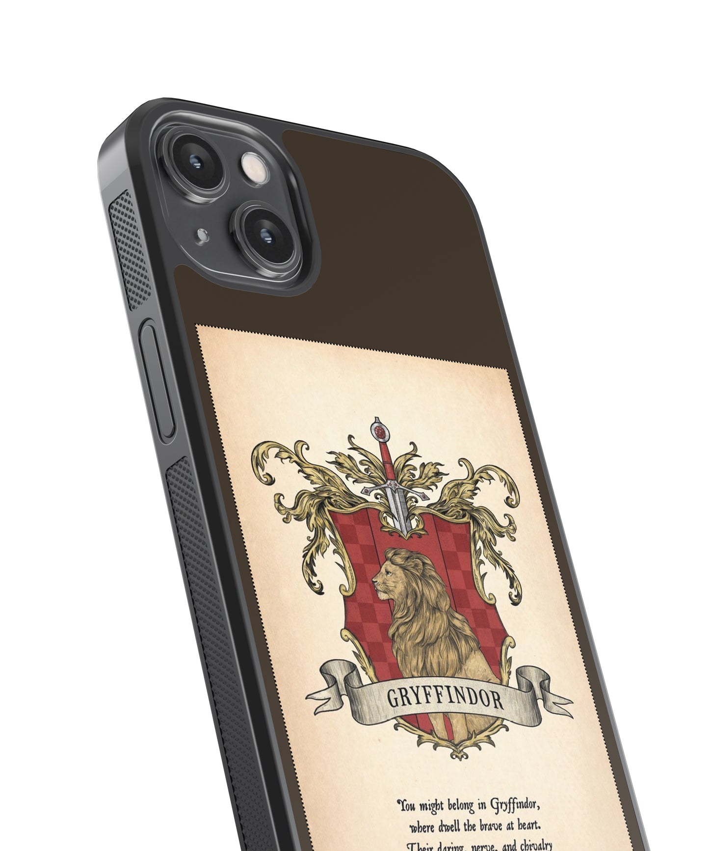 Harry Potter Gryffindor Pop Culture Glass Phone Case Cover