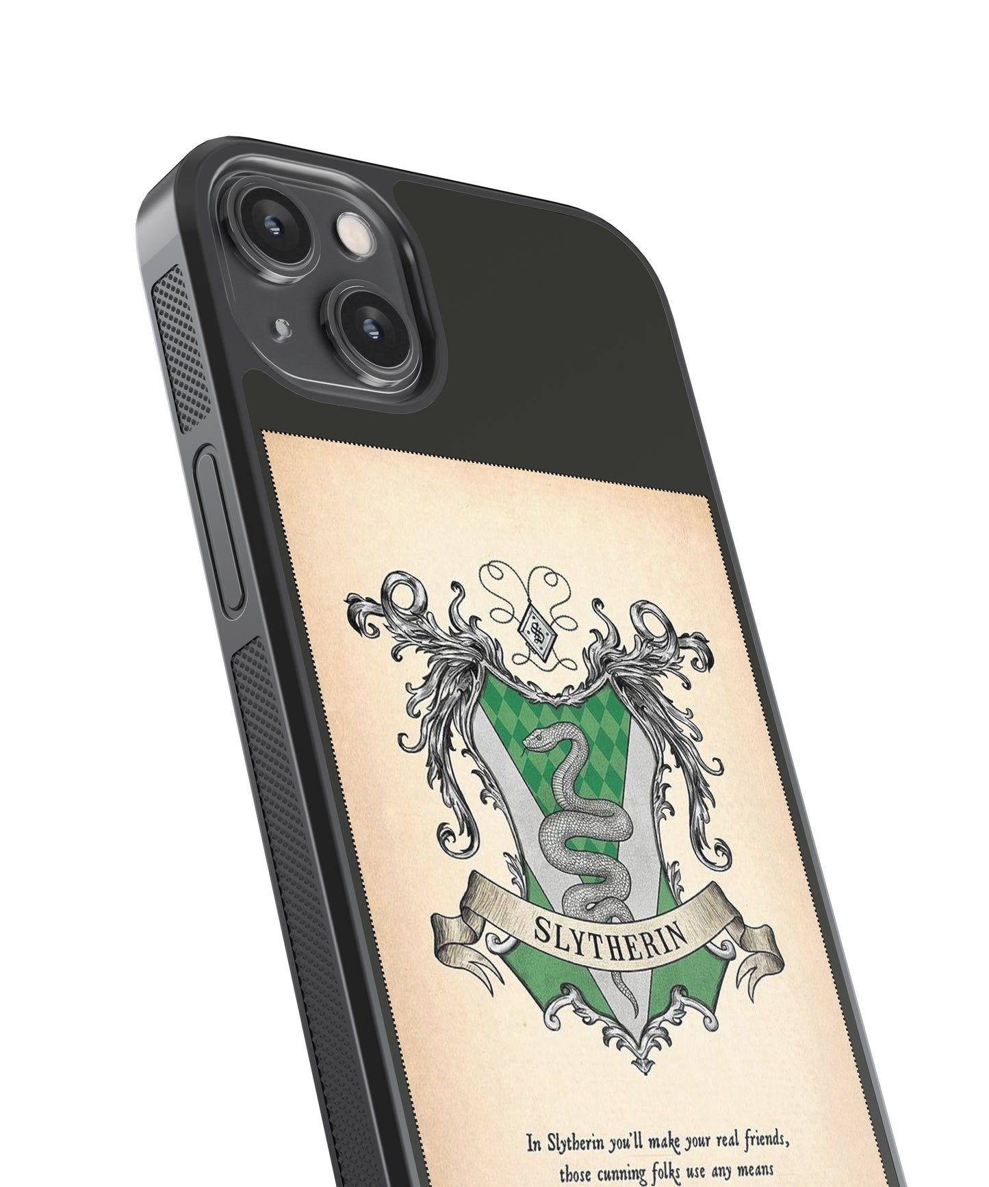 Harry Potter Slytherin Pop Culture Glass Phone Case Cover