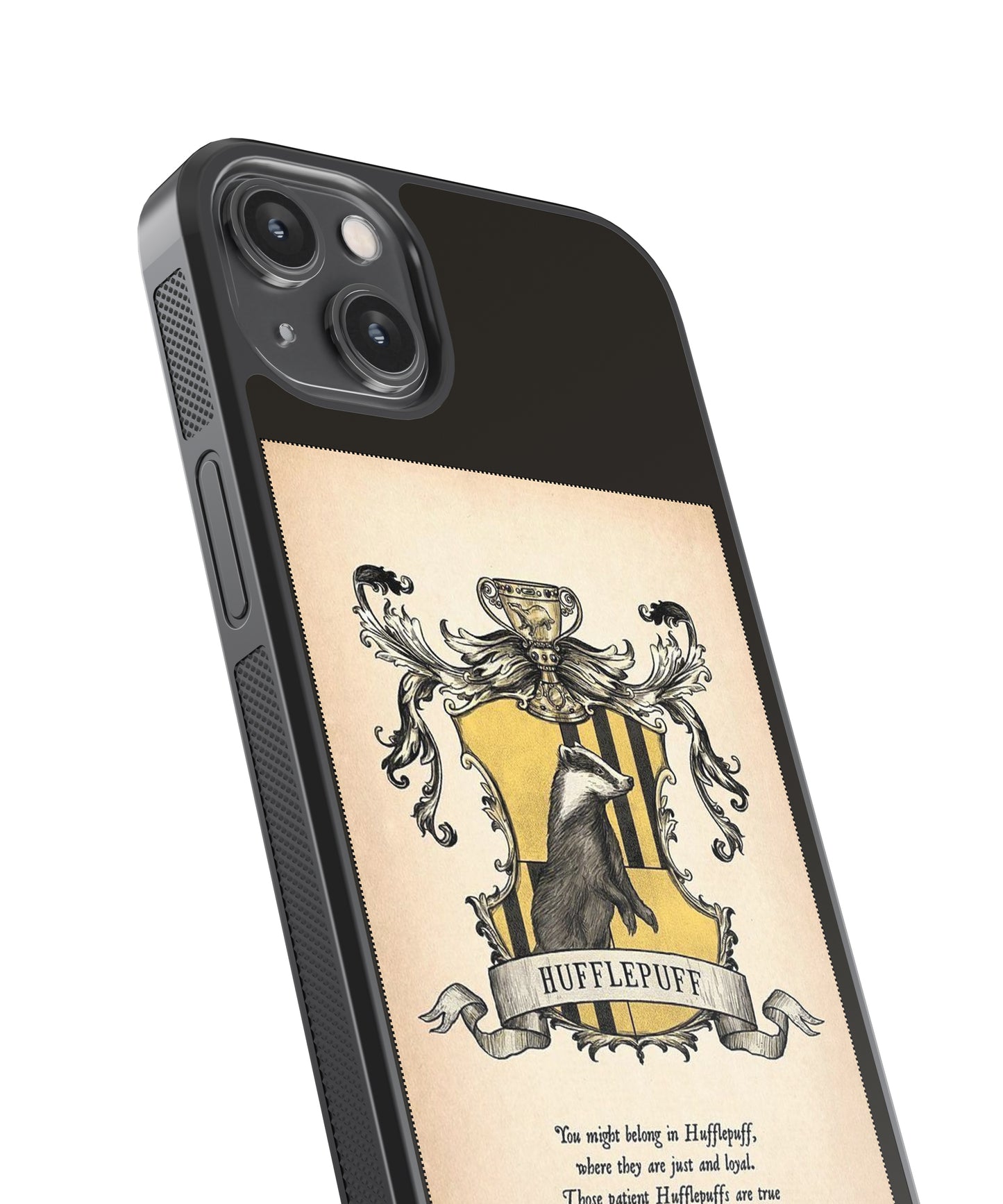 Harry Potter Hufflepuff Pop Culture Glass Phone Case Cover