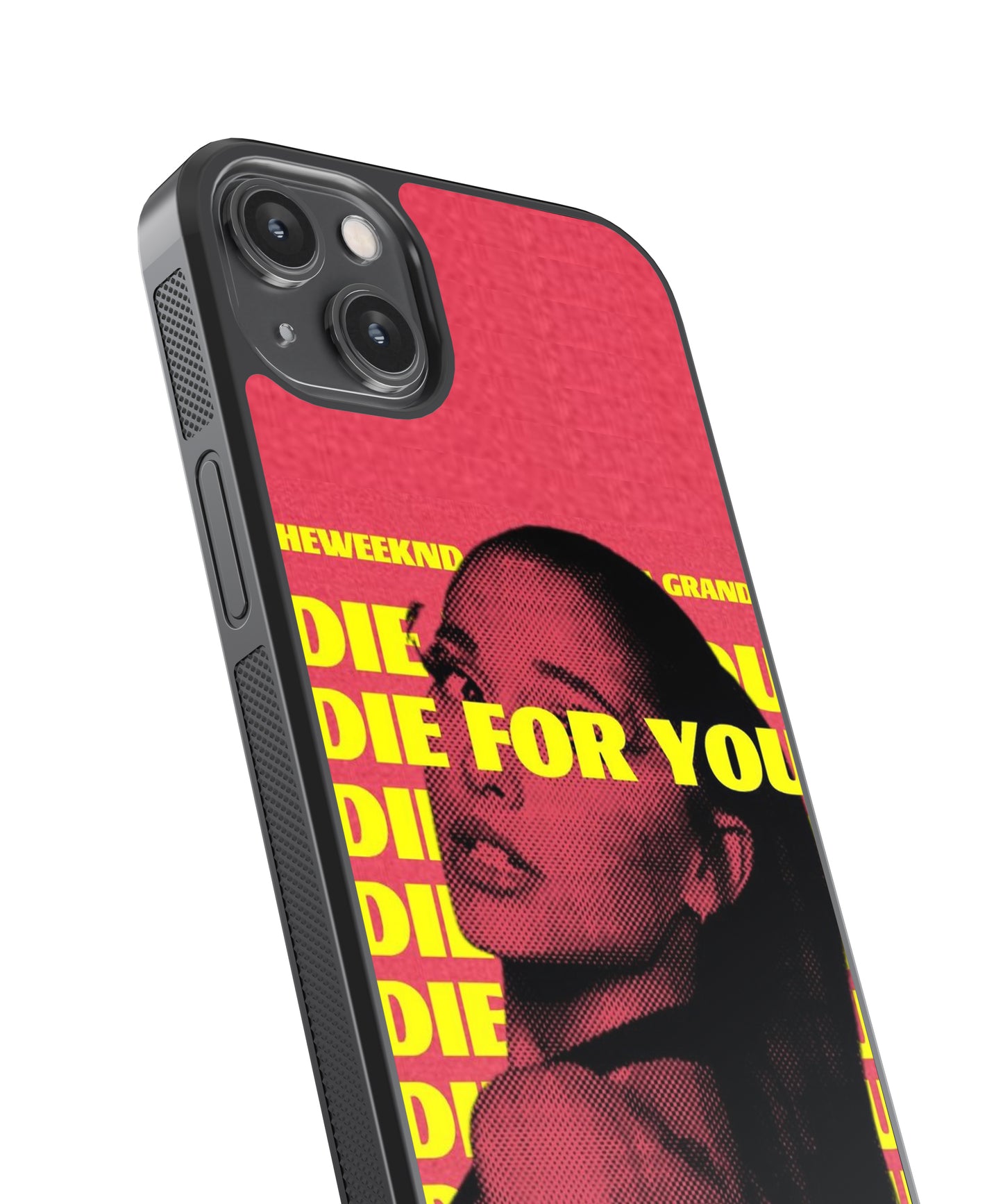 Die For You Ariana Grande Spotify Glass Phone Case Cover