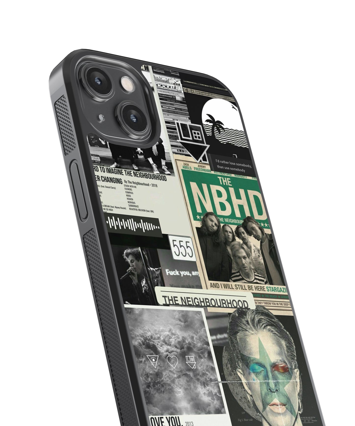 The NBHD Collection Spotify Glass Phone Case Cover