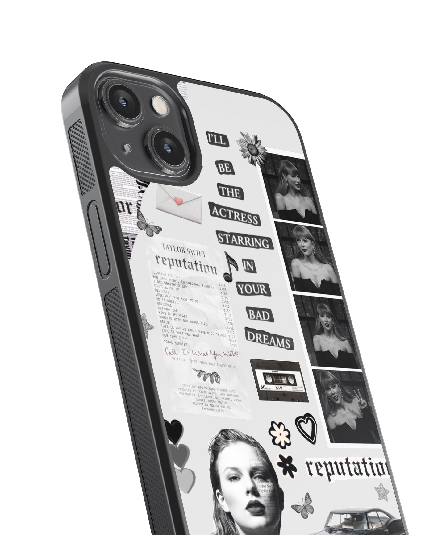 Taylor Swift Bad Dreams Spotify Glass Phone Case Cover