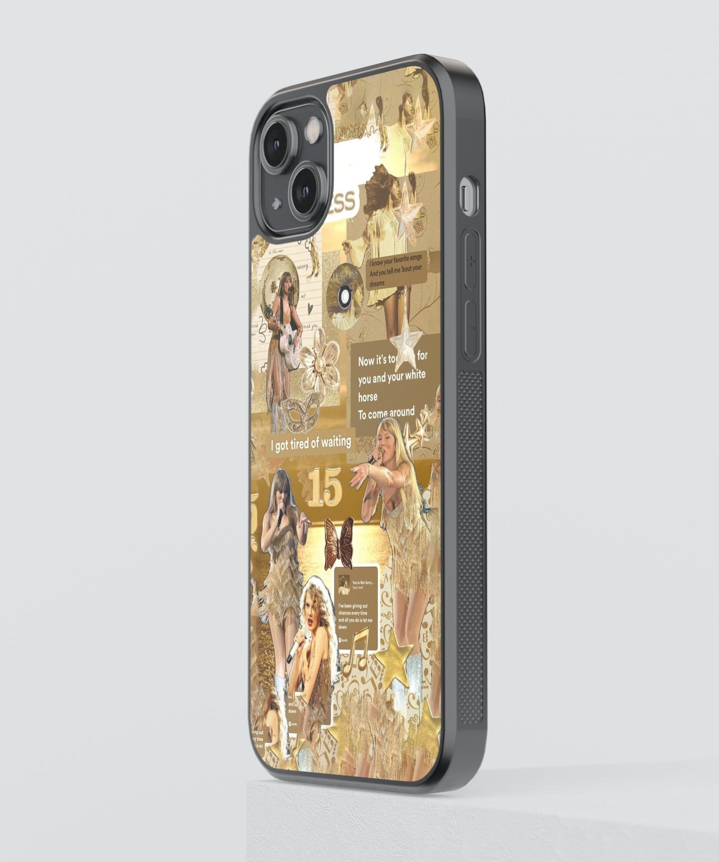 Taylor Swift Pop Culture Vintage Glass Phone Case