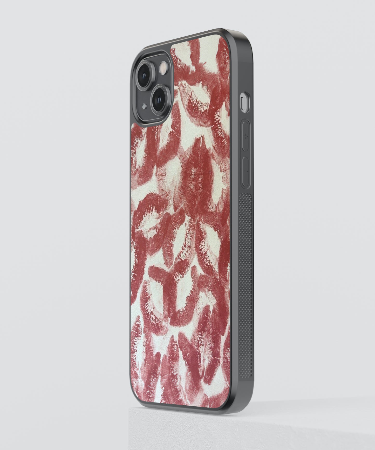 Kisses (For Him) Abstract Glass Phone Case Cover