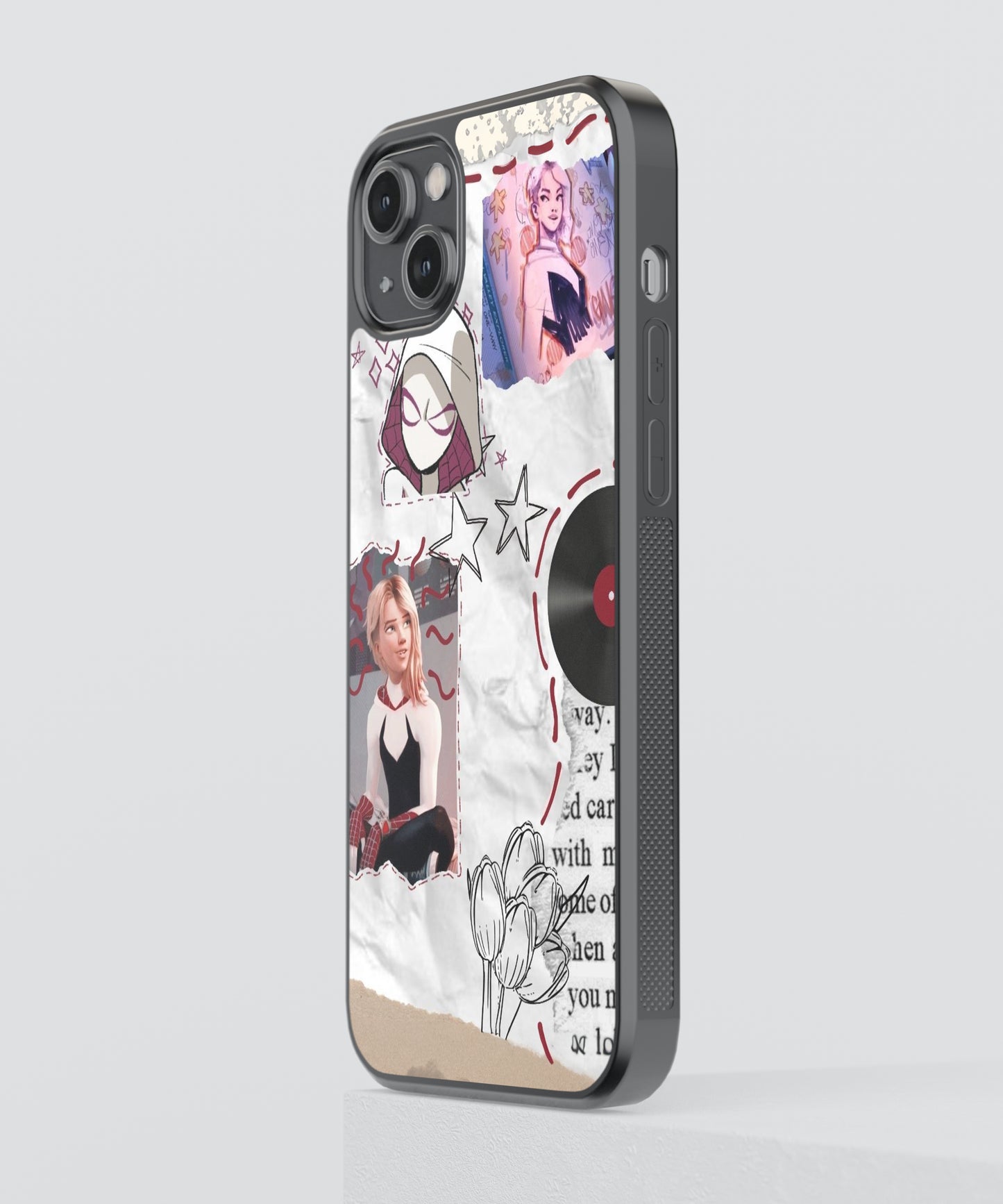 Spider-Gwen Pop Culture Glass Phone Case Cover
