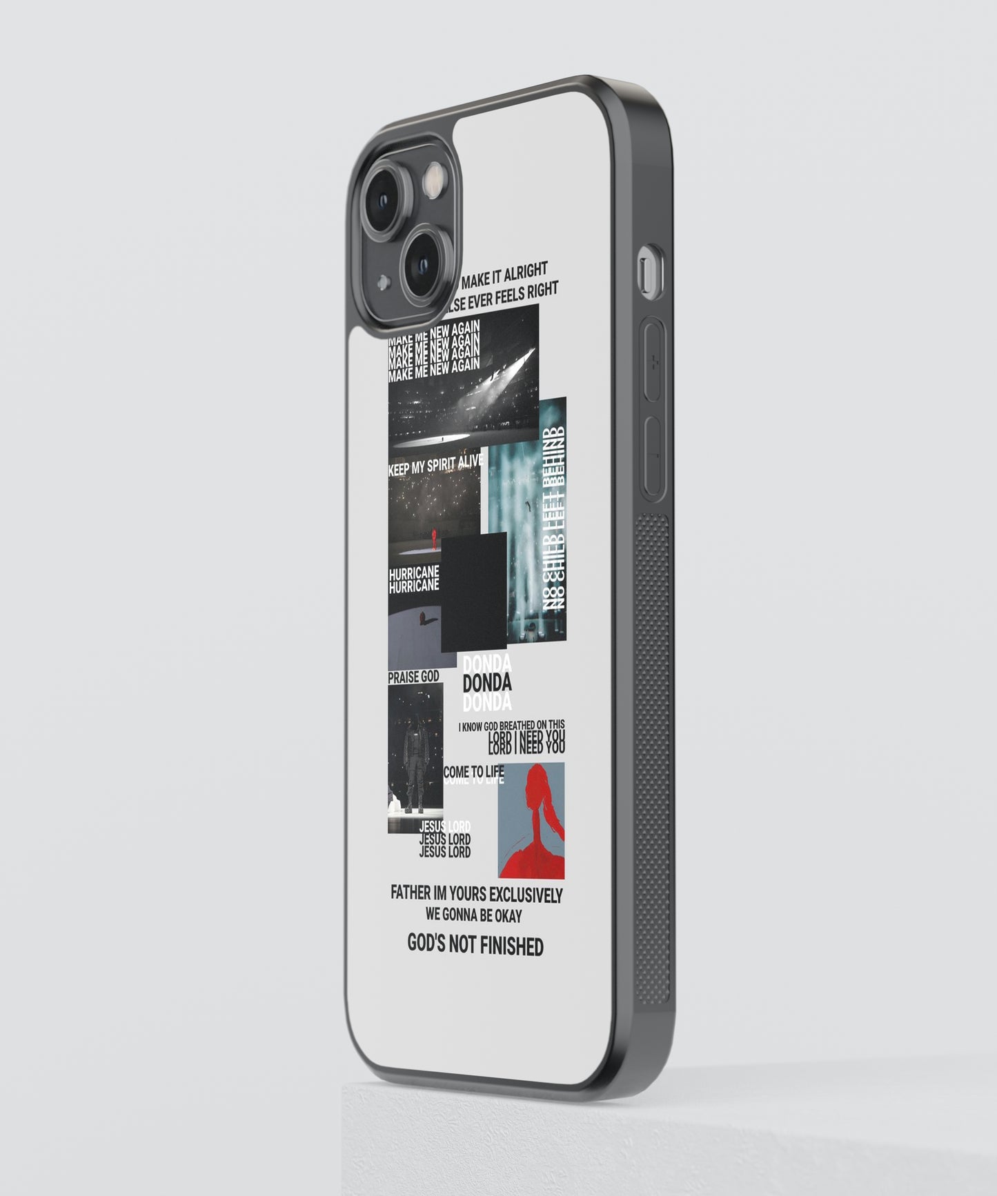 Kanye West Donda Spotify Glass Phone Case Cover